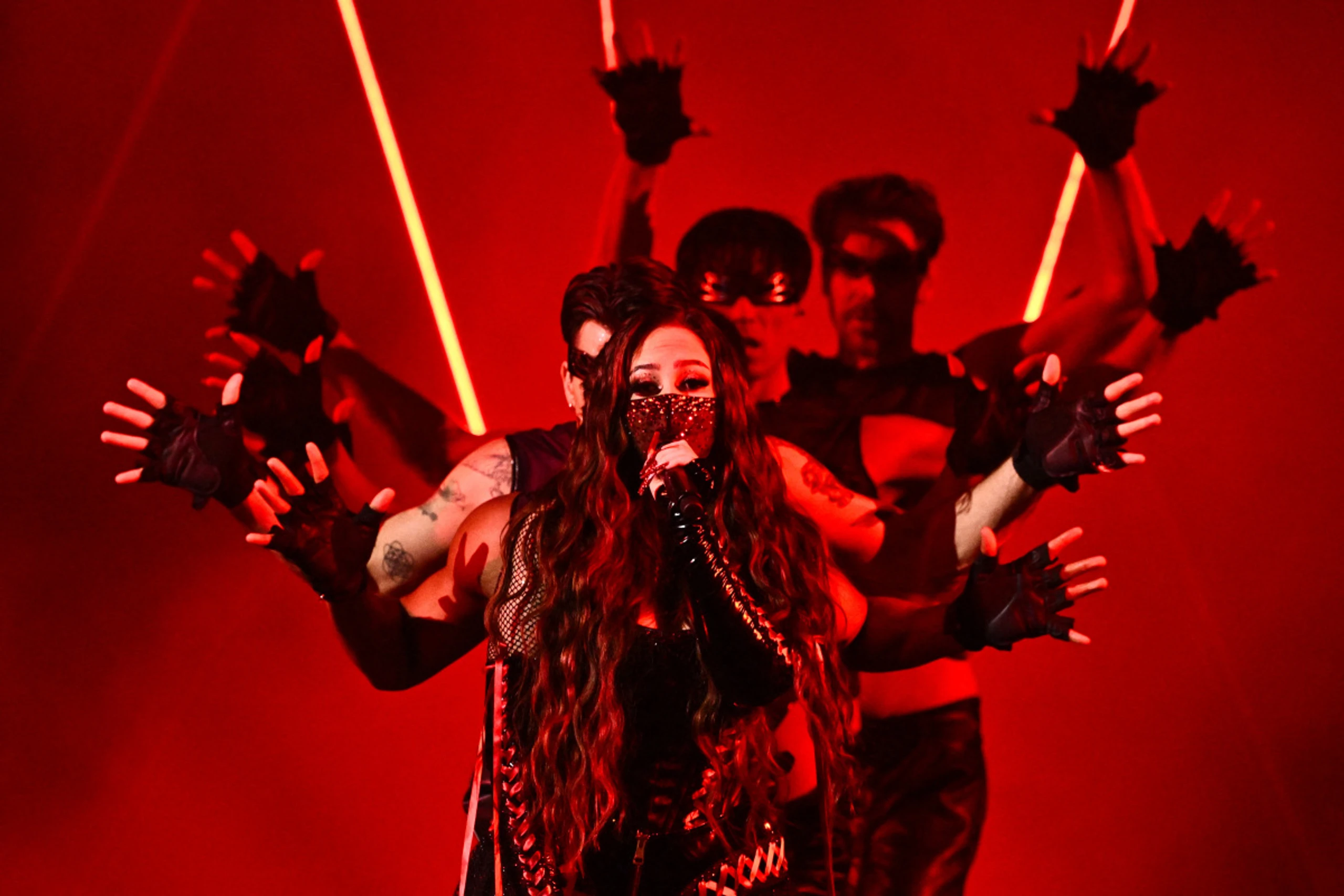 Felicia performt "My System" beim "Melodifestivalen"