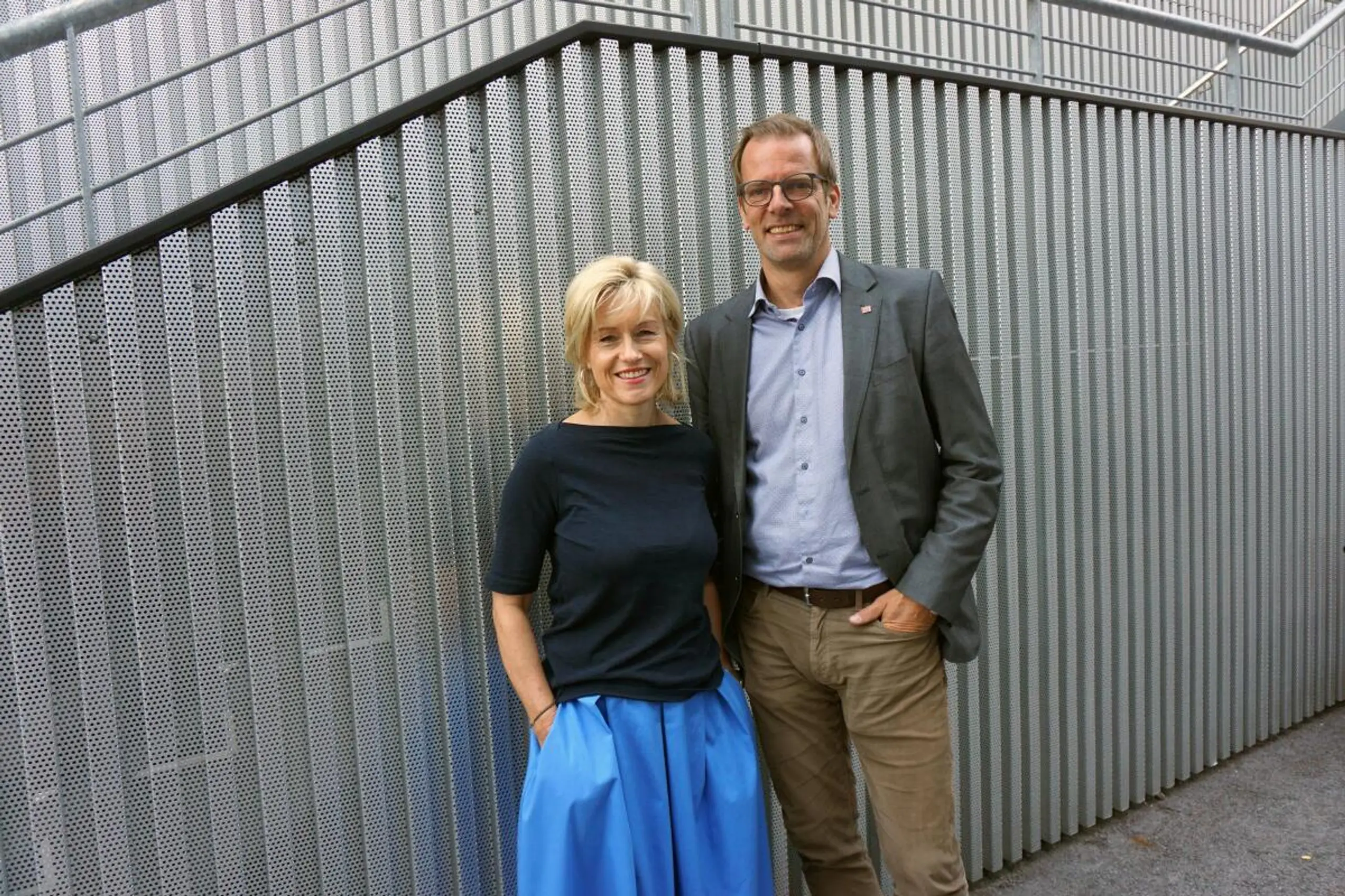 Rektorin Mathies und Vizerektor Örley treten für Reformen ein