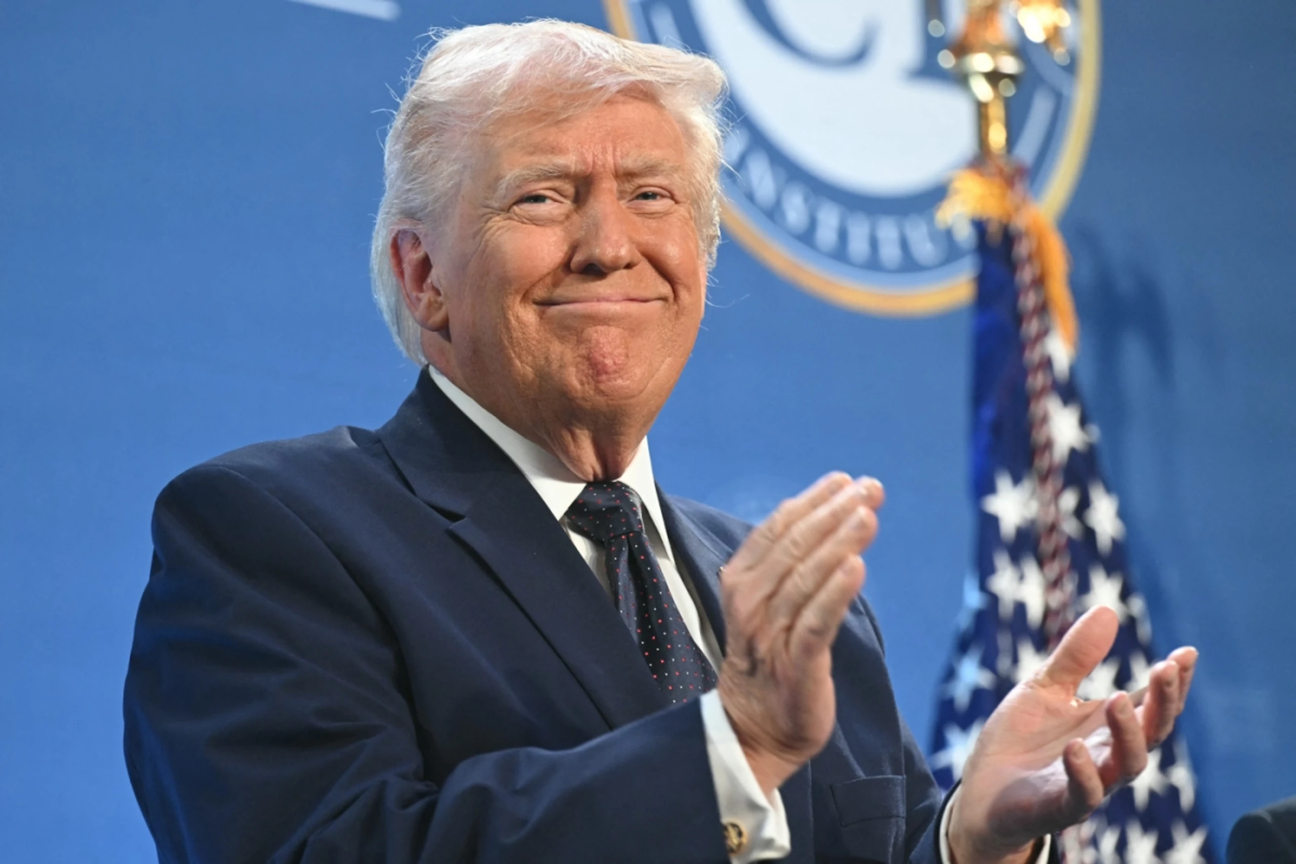 Trump hält Rede auf Republikaner-Prozess in Florida