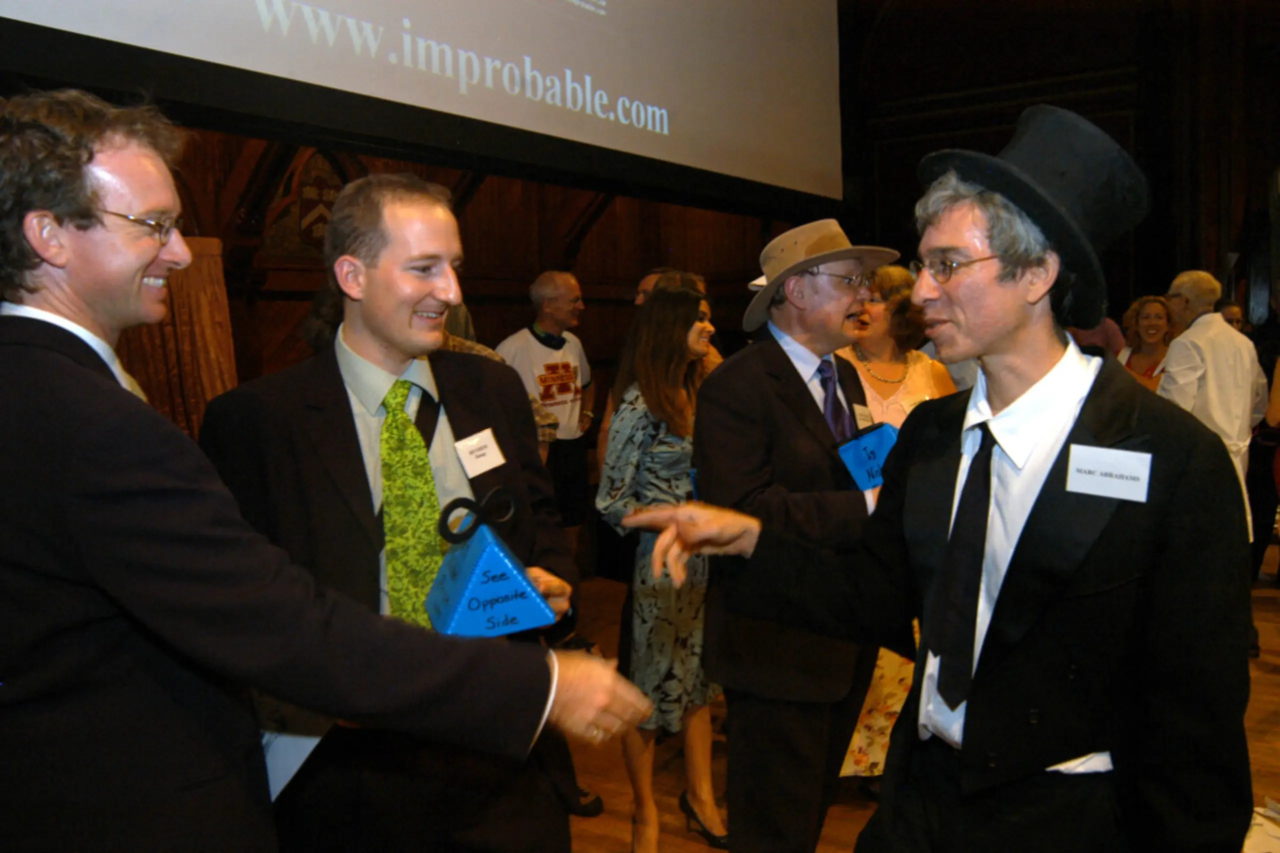 "Master of Ceremonies" Marc Abrahams bei einer Preisübergabe