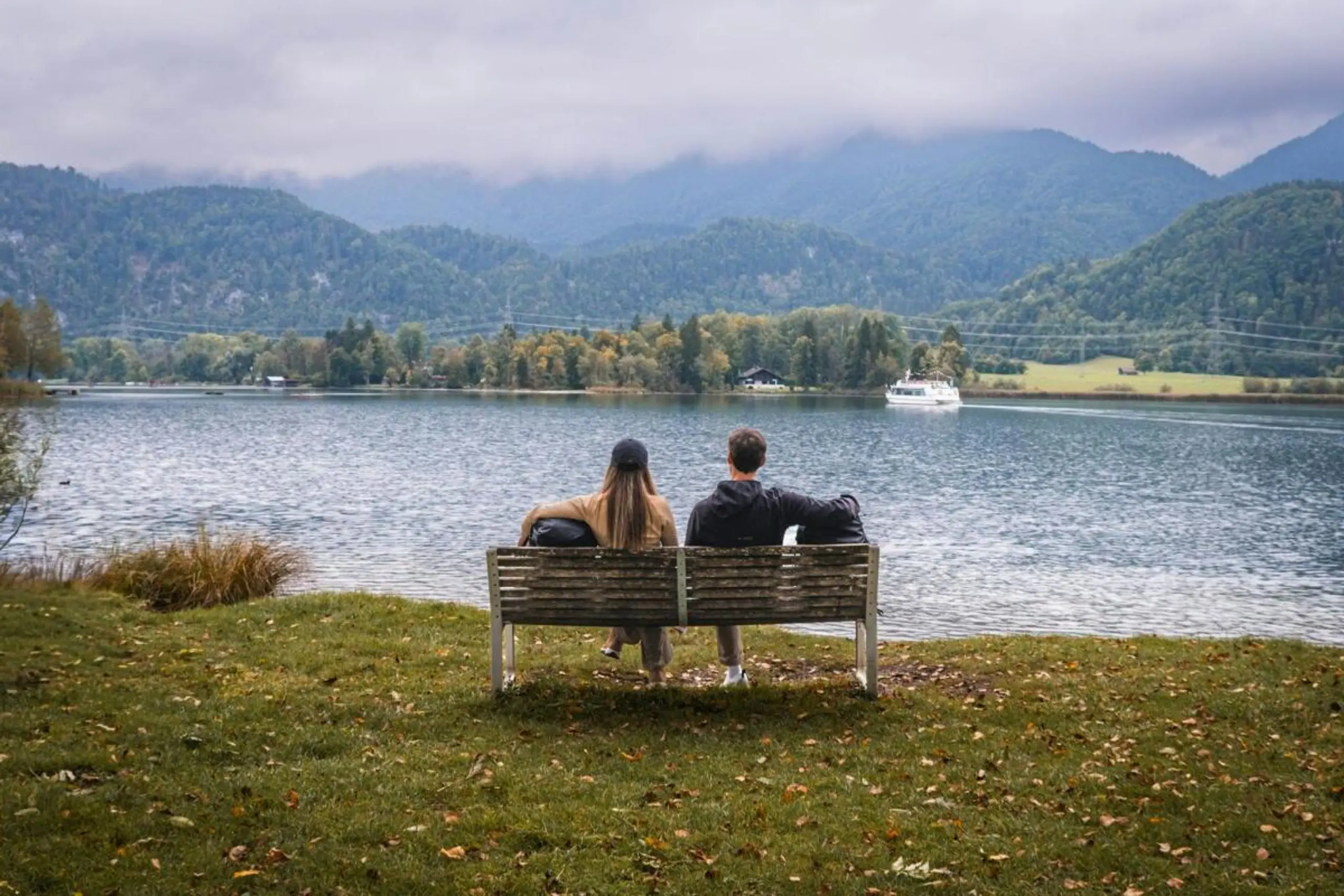 Auf der Tour kann man auch die Landschaft des Alpenvorlands genießen