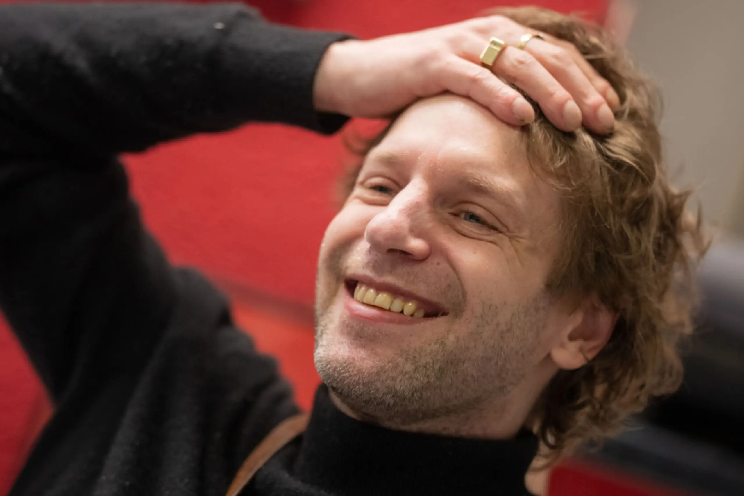 Voodoo Jürgens war bei der Arbeit für "Gschnas" nicht immer so happy