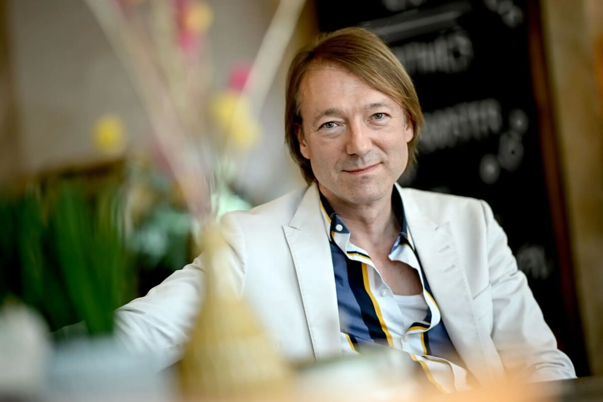 ++ ARCHIVBILD ++ Jochen Distelmeyer ist wieder mit Blumfeld im Studio