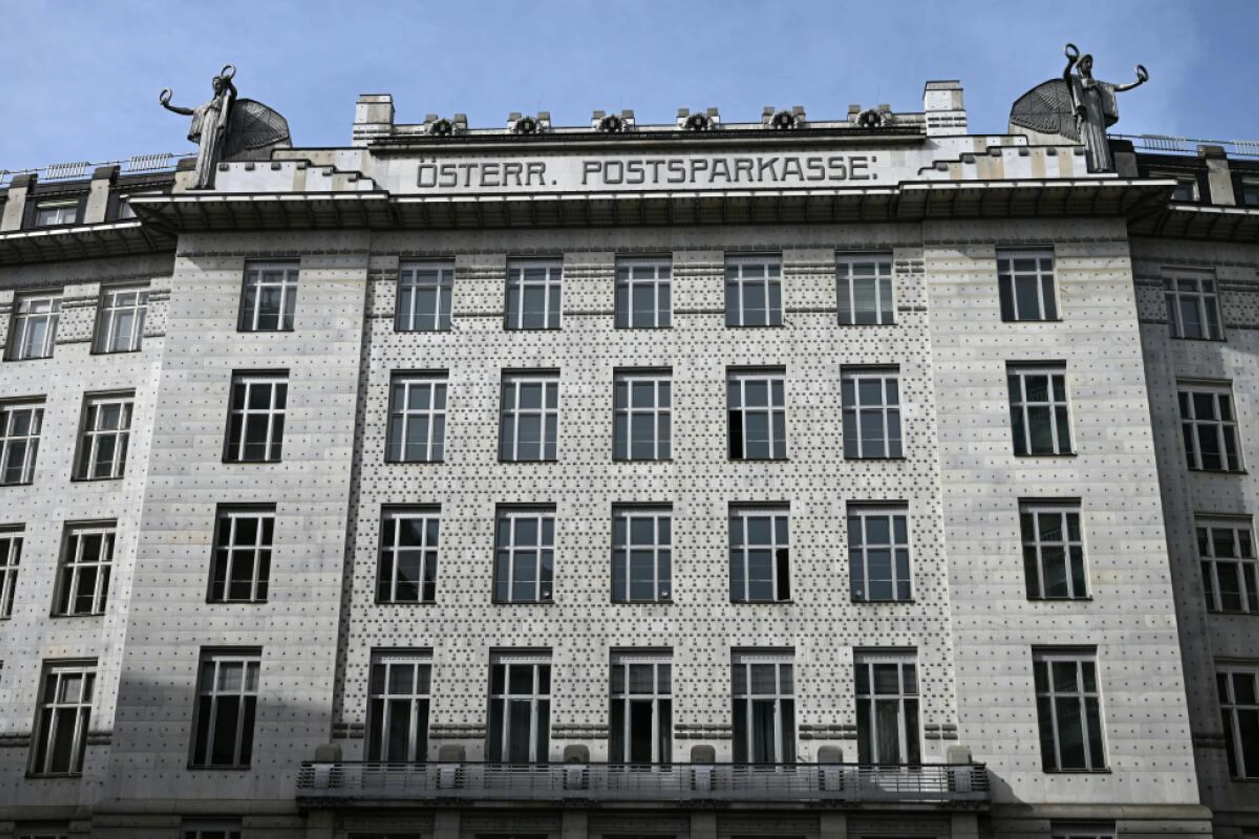 Die Postsparkasse im 1. Wiener Gemeindebezirk