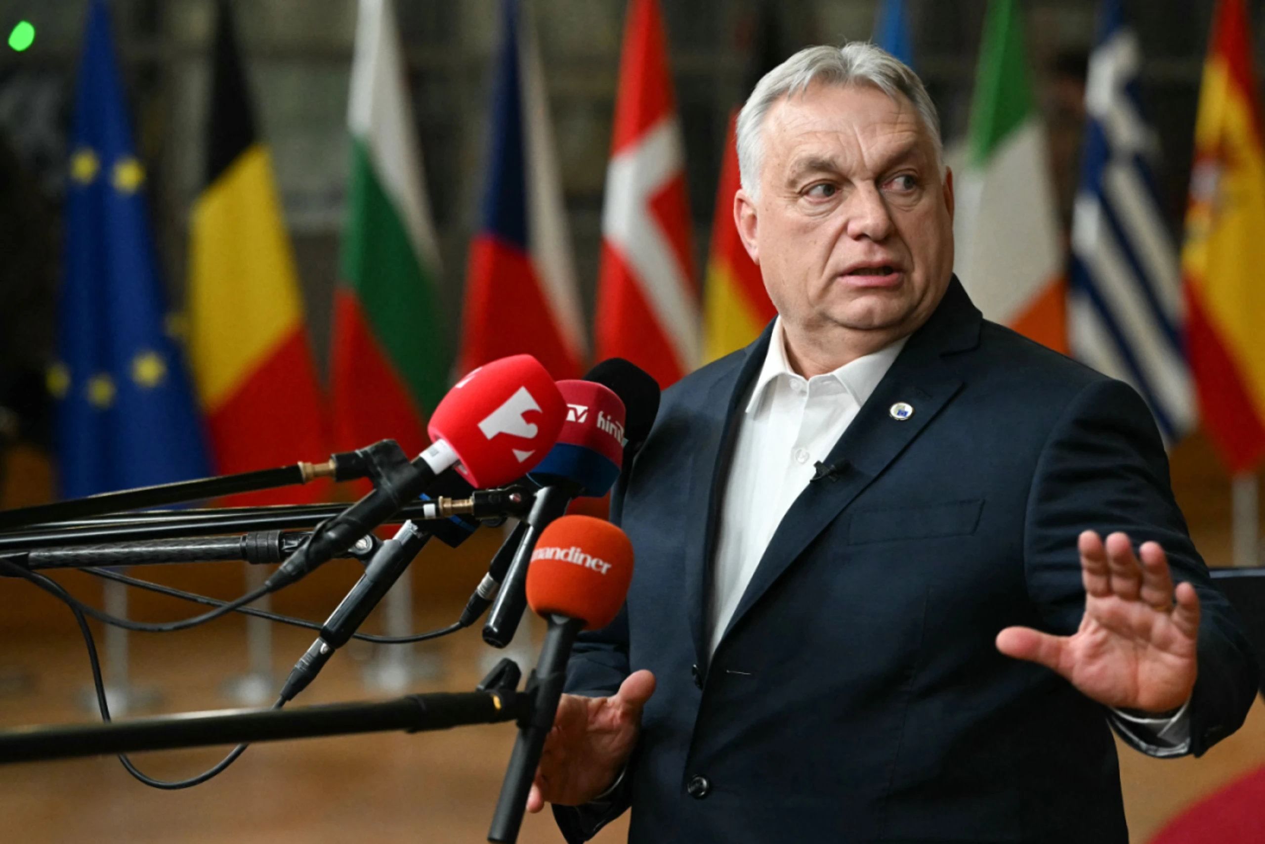 Ungarns Regierungschef wegen Blockade von Ukraine-Hilfen kritisiert