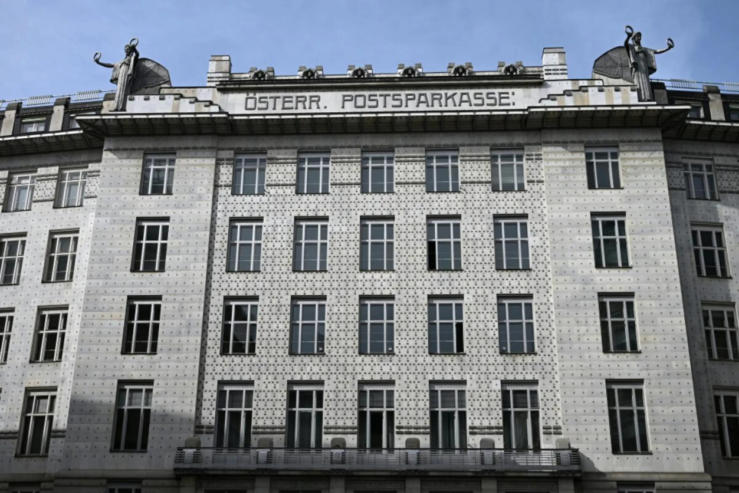 Die Postsparkasse im 1. Wiener Gemeindebezirk