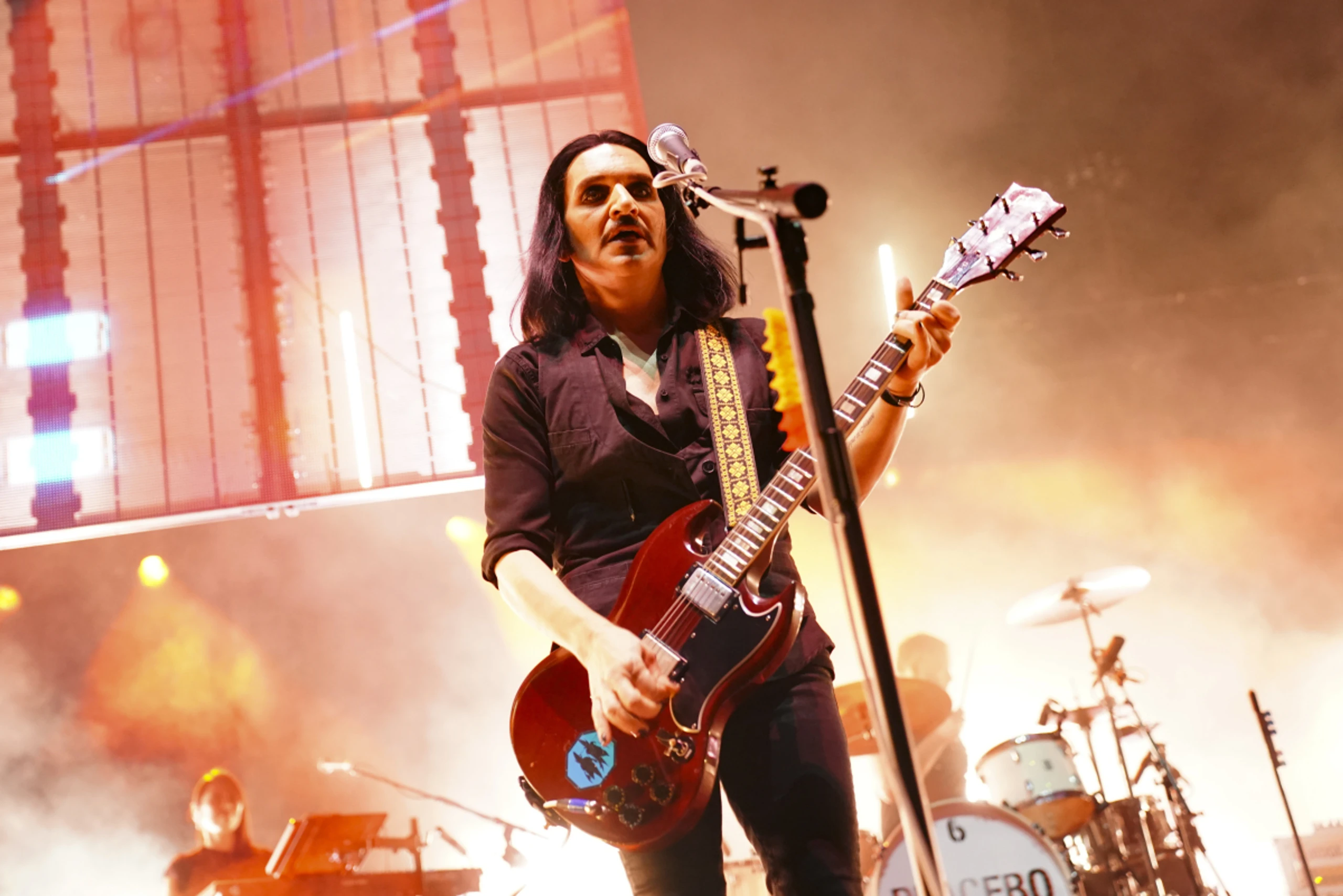 Brian Molko von Placebo beim Wien-Konzert 2022