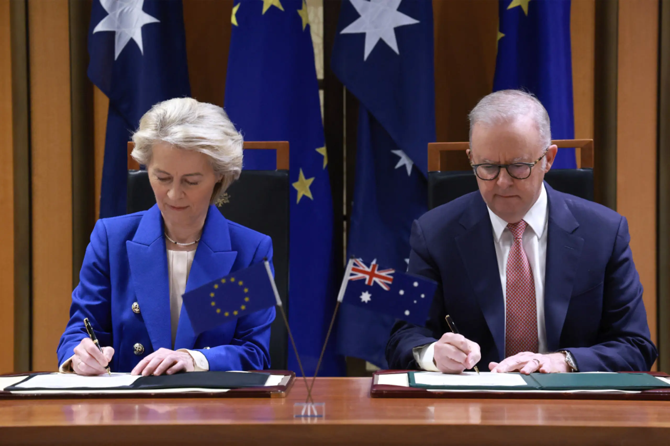 Die Tinte ist trocken