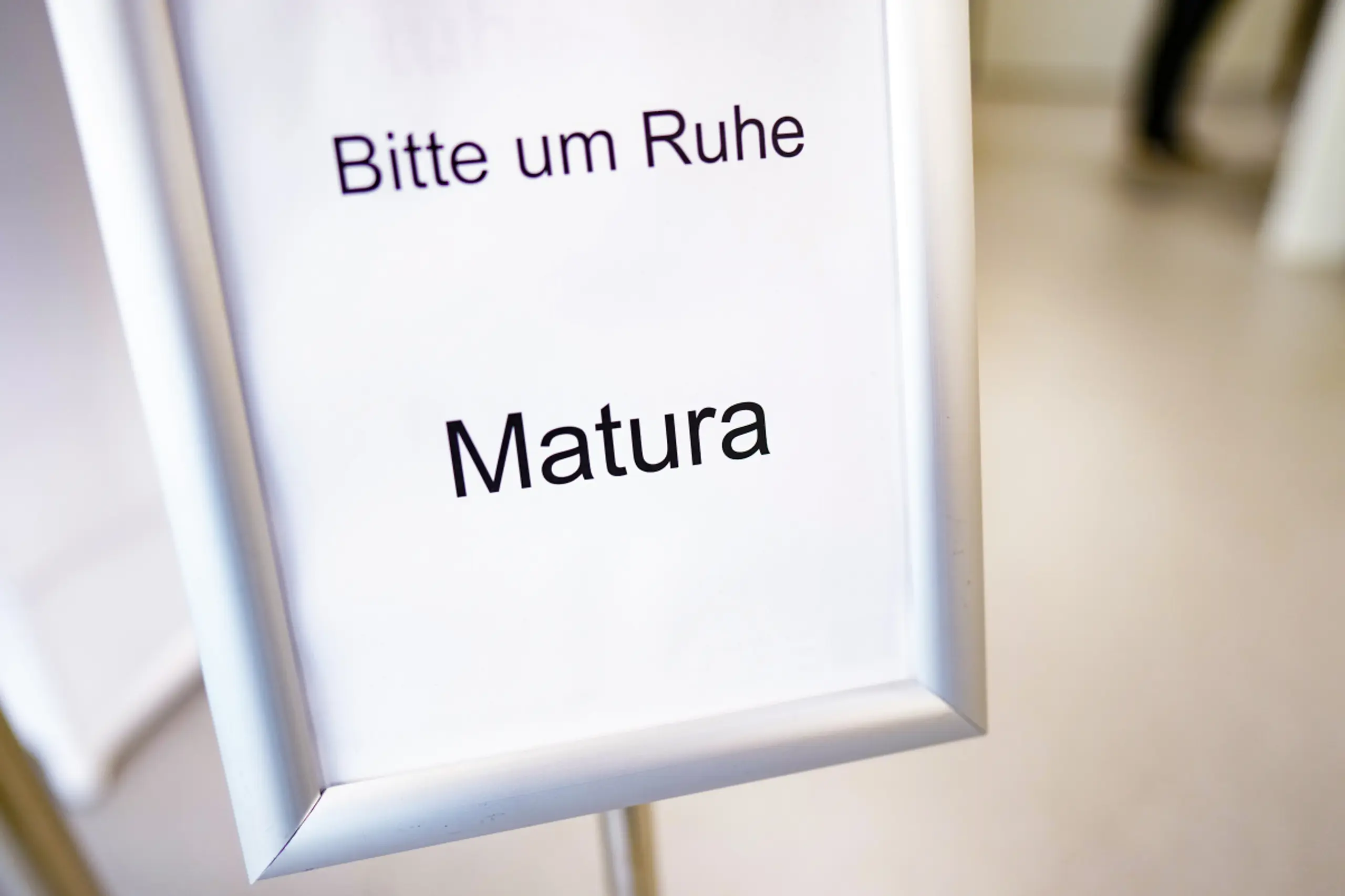 Die Maturaregeln sollen noch einmal strenger werden - aber nicht heuer