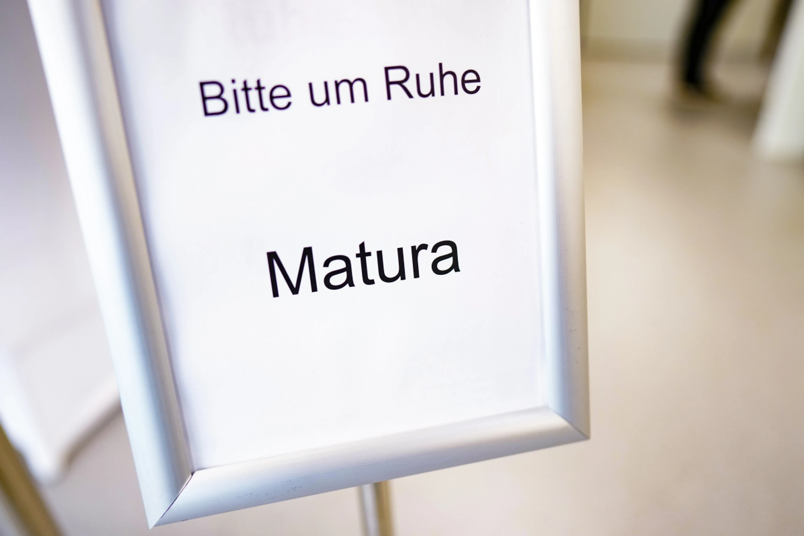 Die Maturaregeln sollen noch einmal strenger werden - aber nicht heuer