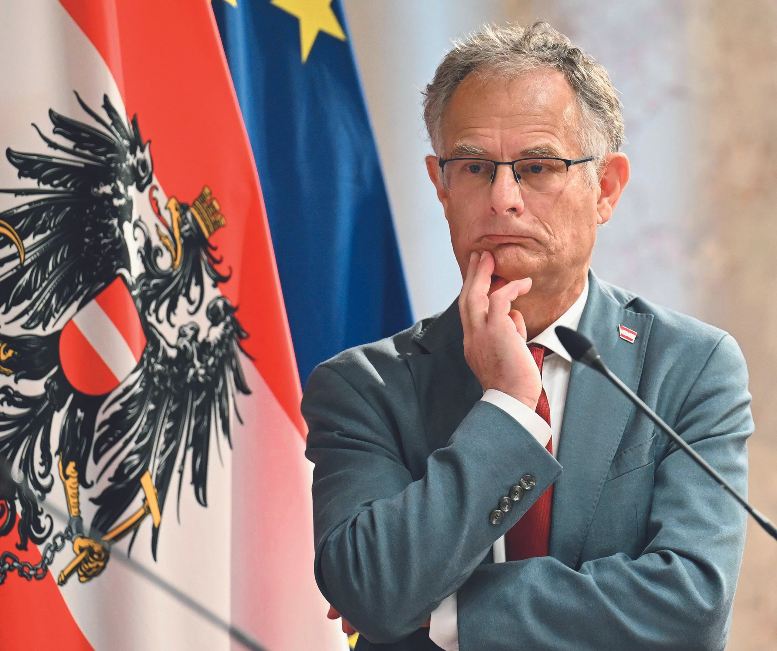 Budget: Finanzminister Marterbauer pokert