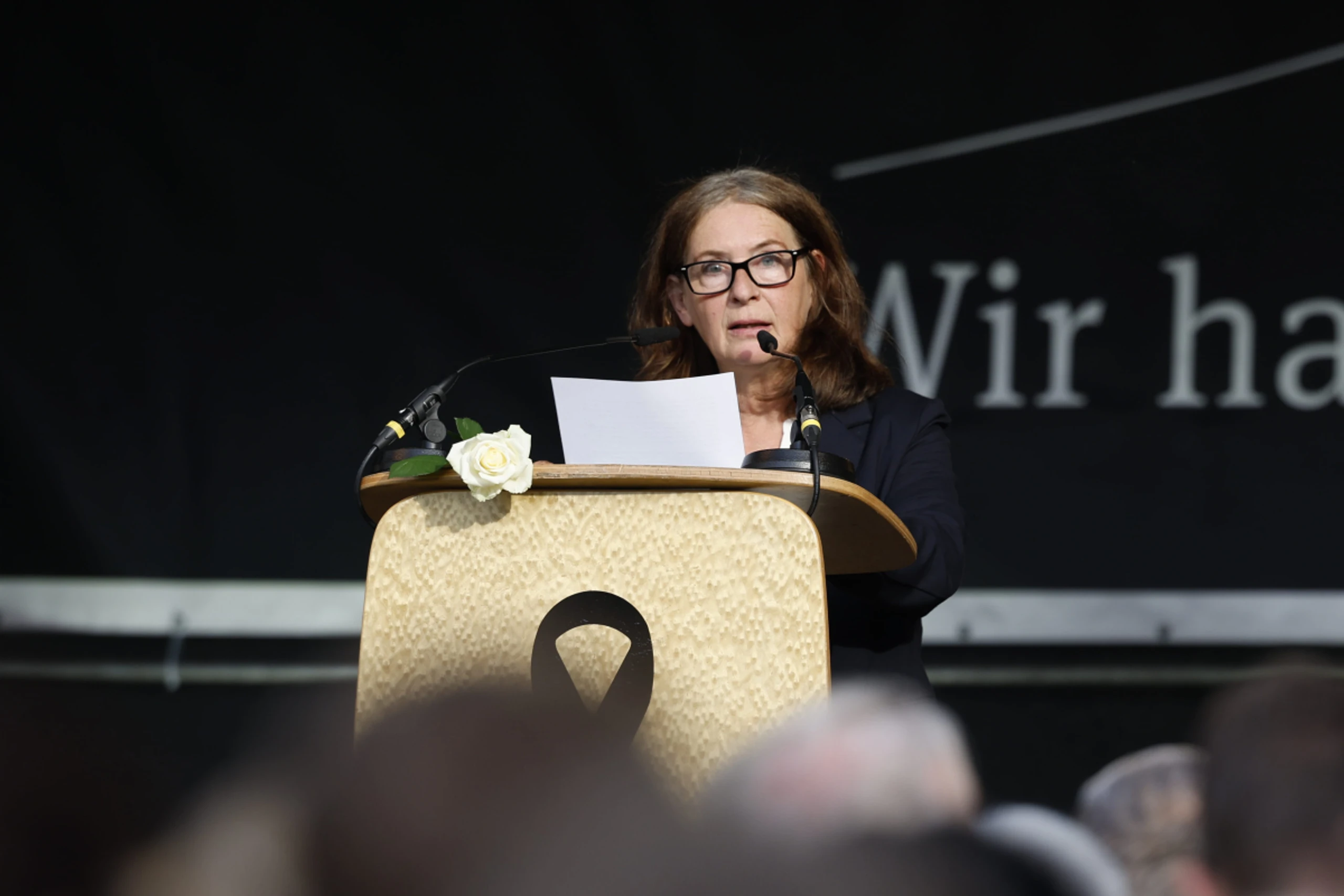 Bürgermeisterin Kahr bei Gedenkveranstaltung nach dem Amoklauf 2025