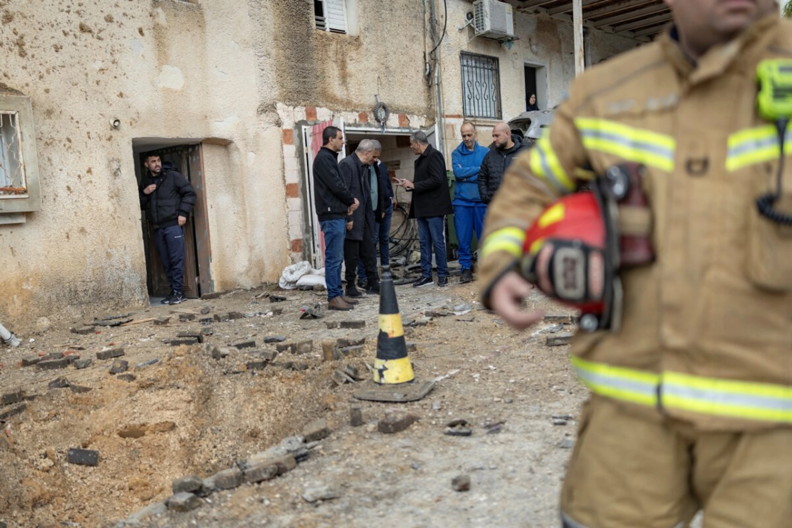 In der Stadt Kfar Qassem wurden sechs Verletzte versorgt