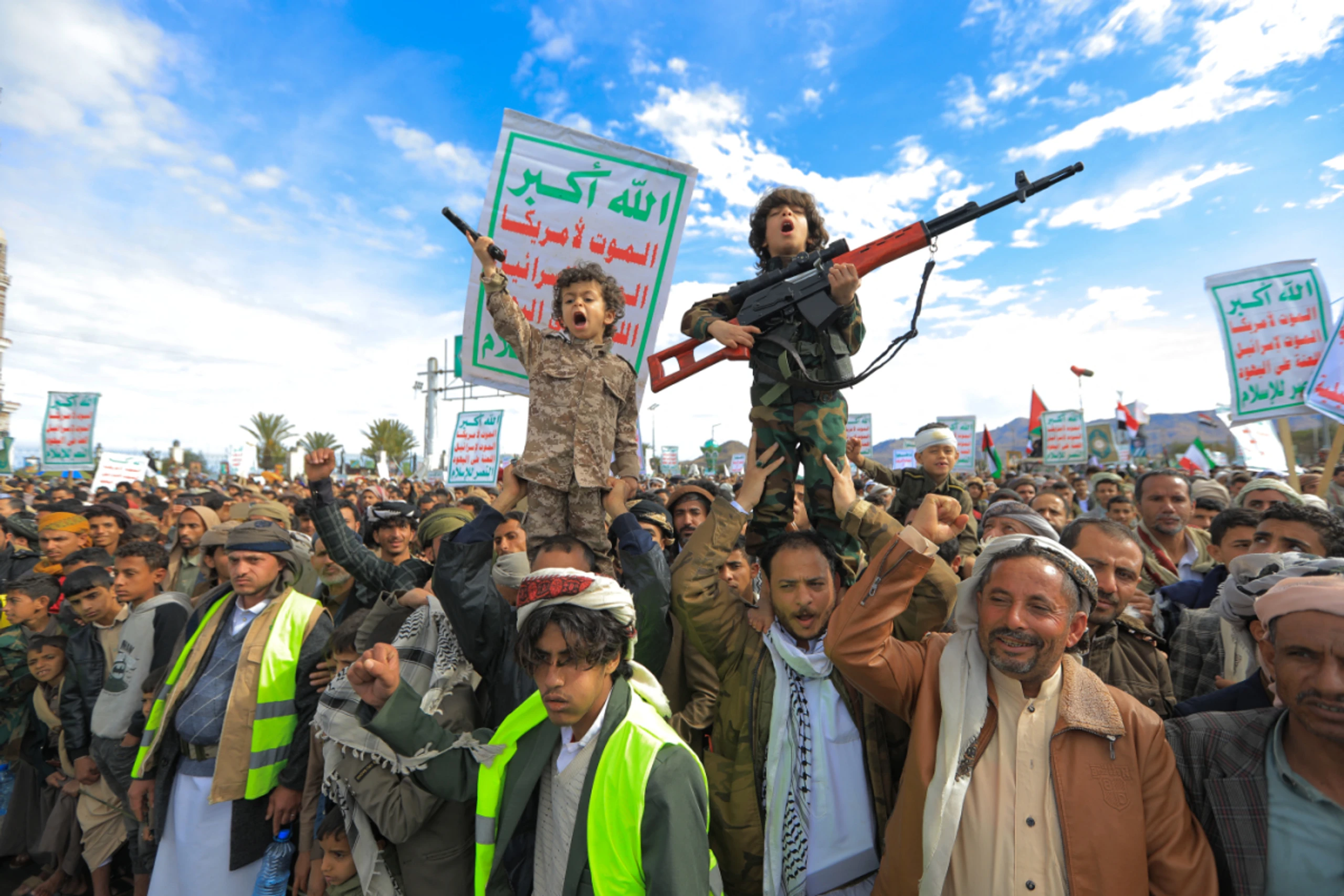 The Houthi rebels are clearly on Iran's side
