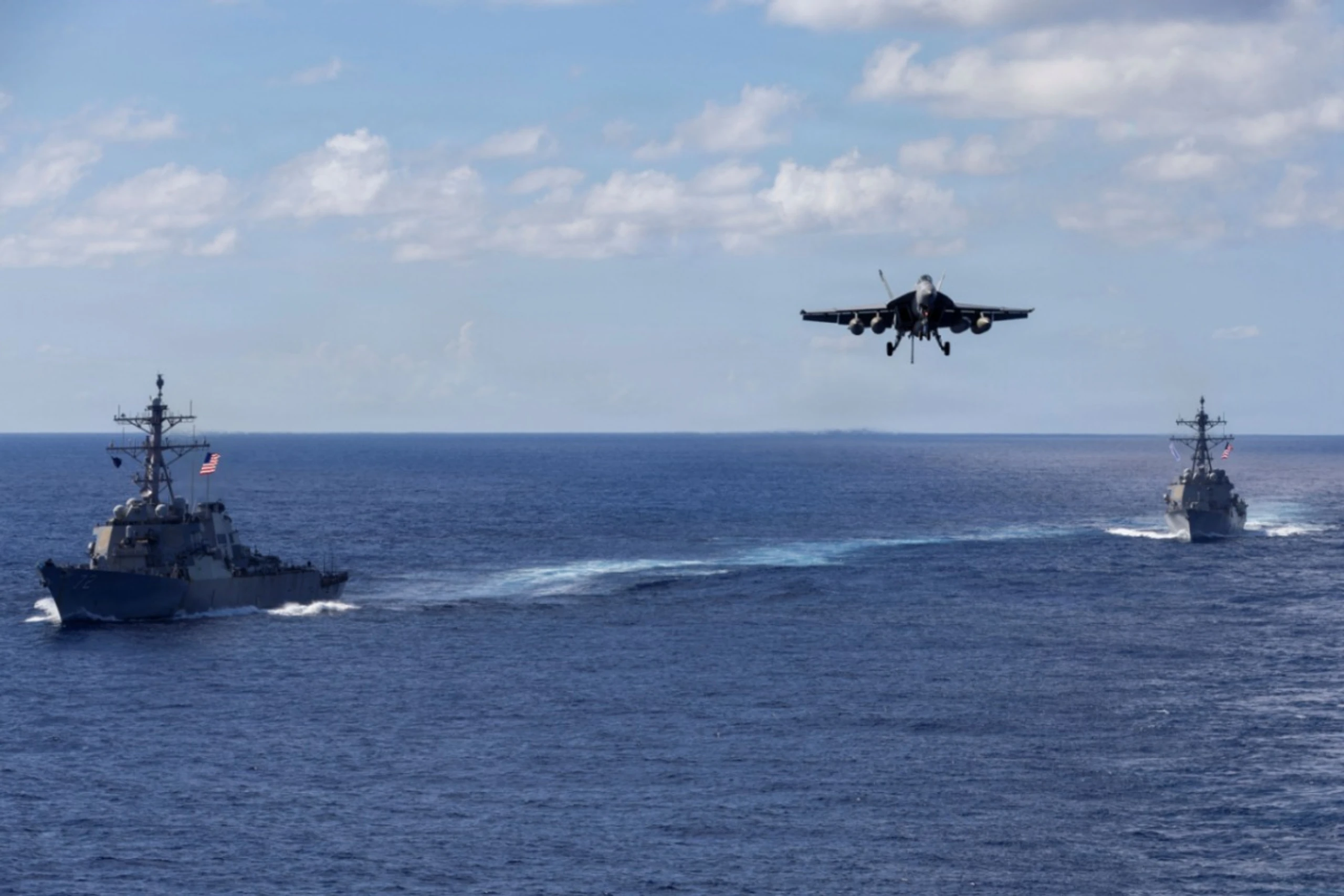 Kampfjetzts stiegen zu Drohenaufklärugn auf