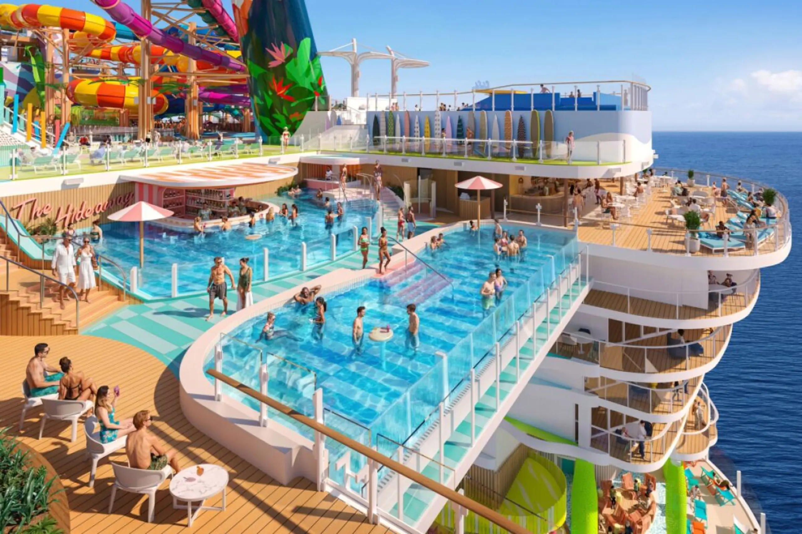 Auf der "Hero of the Seas" gibt es einen Bereich nur für Erwachsene