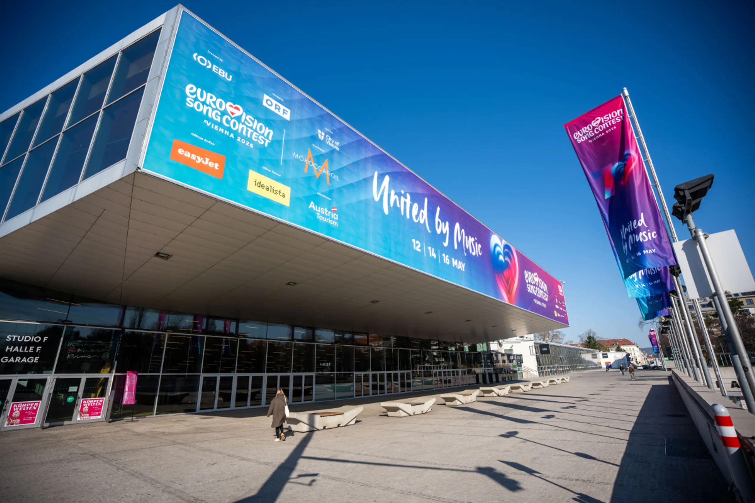 Sicherheit wird auch jetzt schon großgeschrieben in der Stadthalle