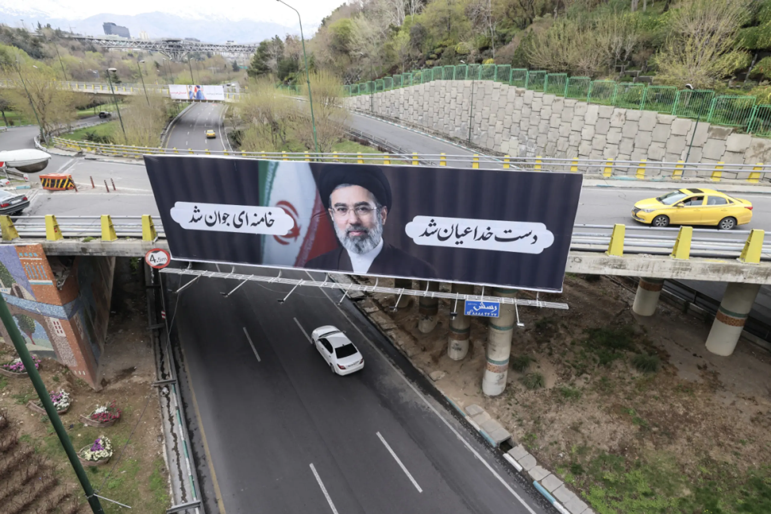 Straßenszene in Teheran