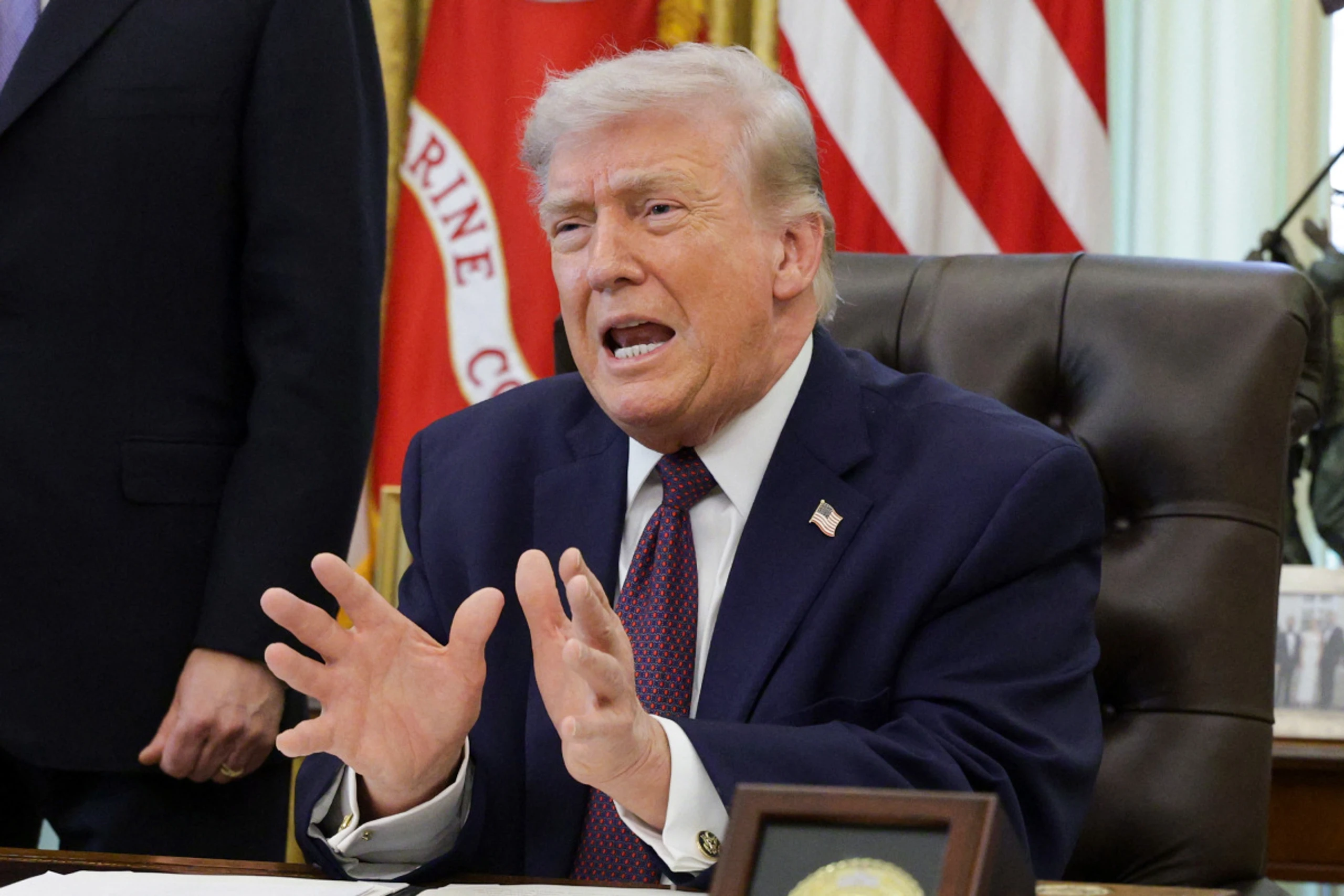 Trump spricht über den Rettungseinsatz für einen US-Soldaten