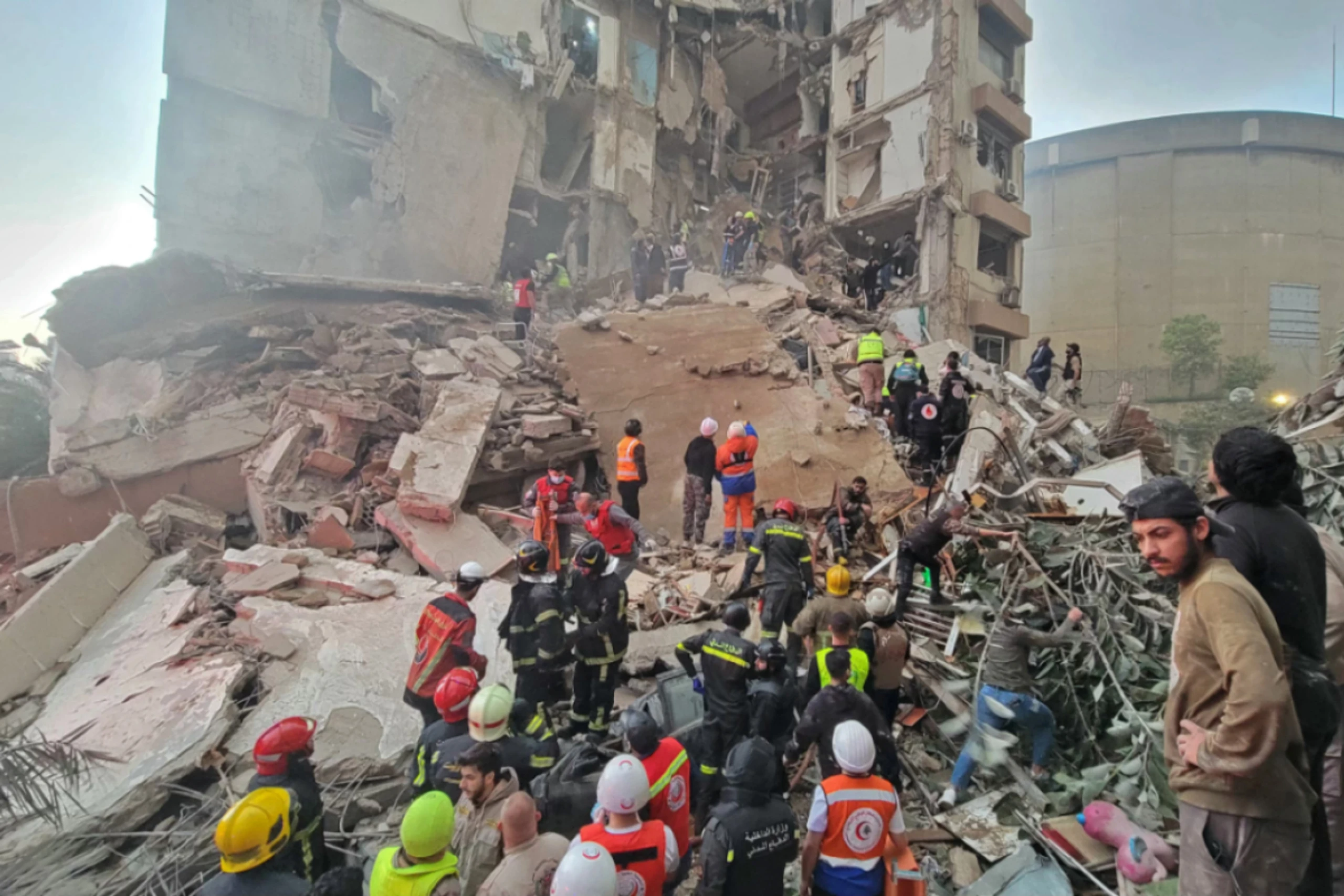 Die Schäden durch die israelischen Angriffe sind verheerend