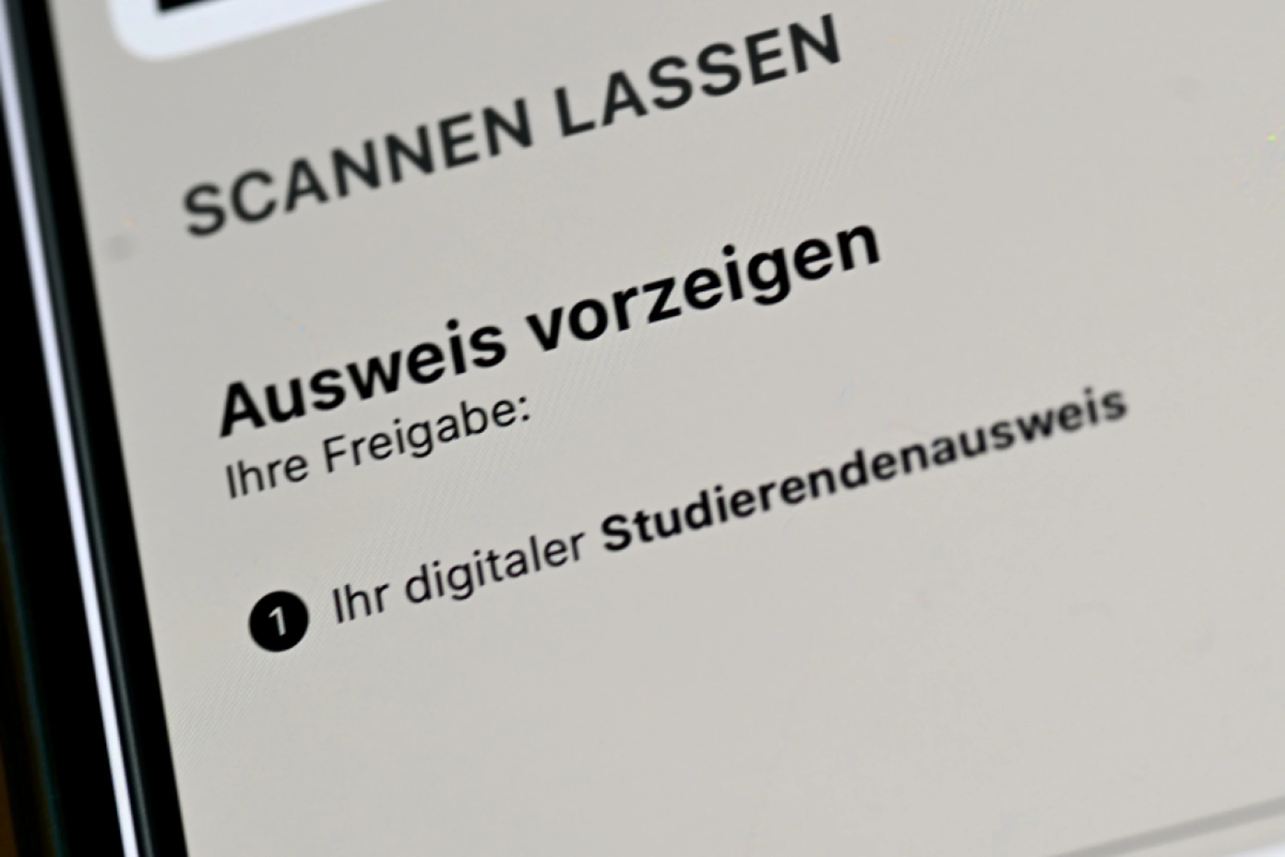 Der Studierendenausweis am Smartphone
