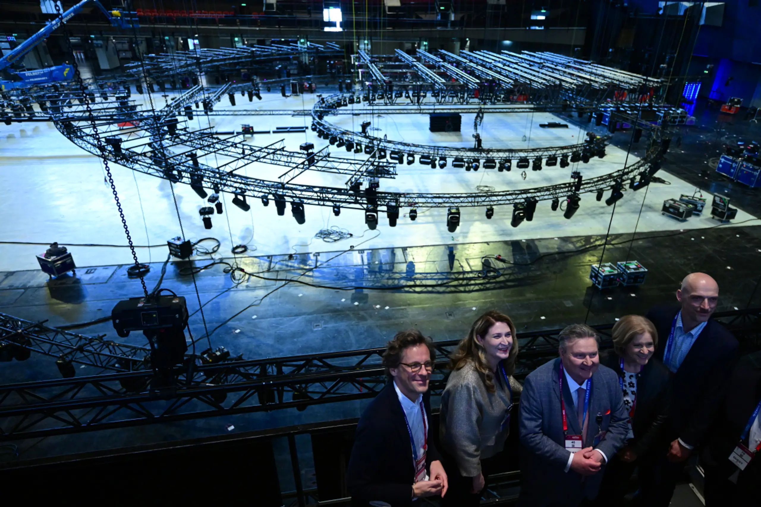 Die künftige Bühnenform lässt sich bereits indirekt erahnen