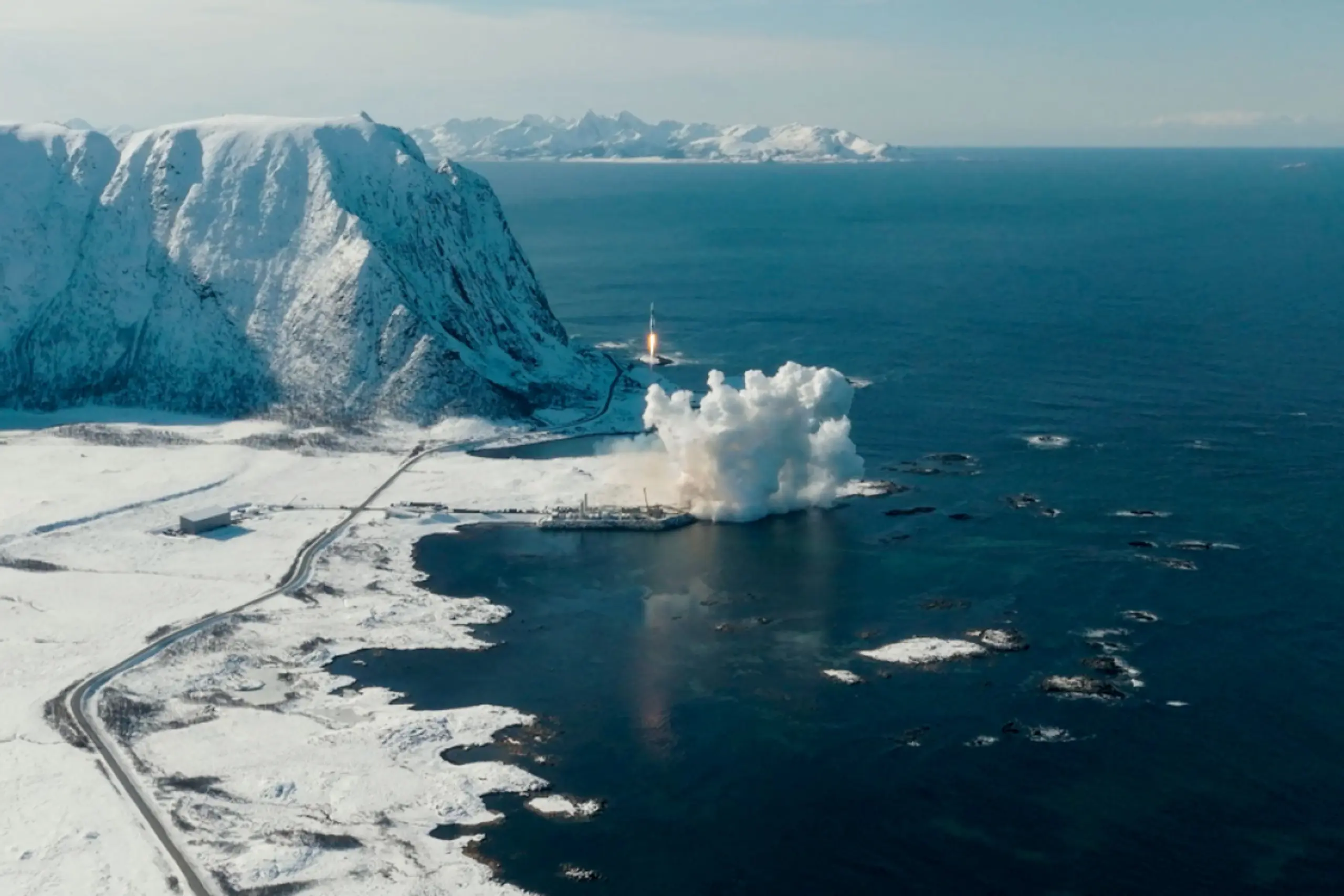 Bild eines erfolglosen Teststarts im März