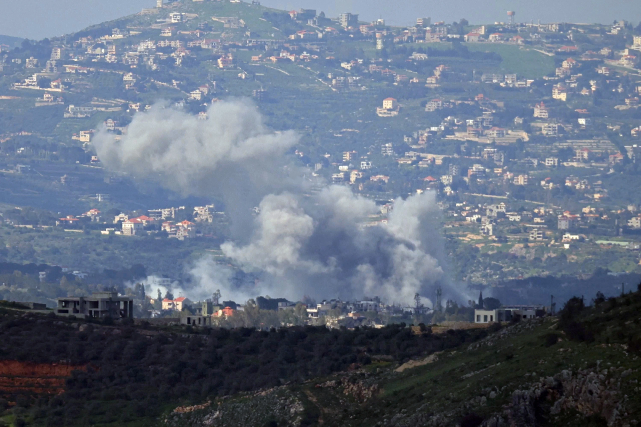 Rauchschwaden nach israelischen Angriffen im Libanon