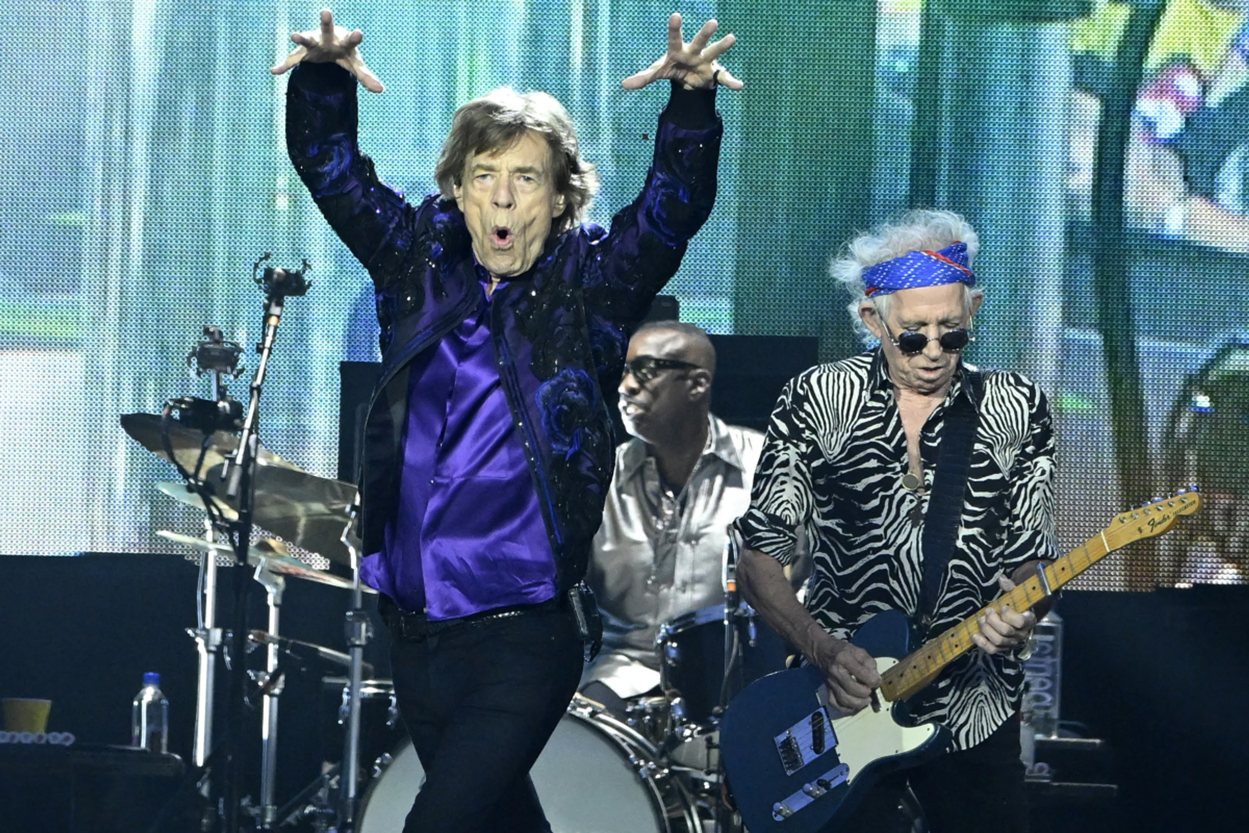 Die Rolling Stones beim bisher letzten Wien-Auftritt 2022