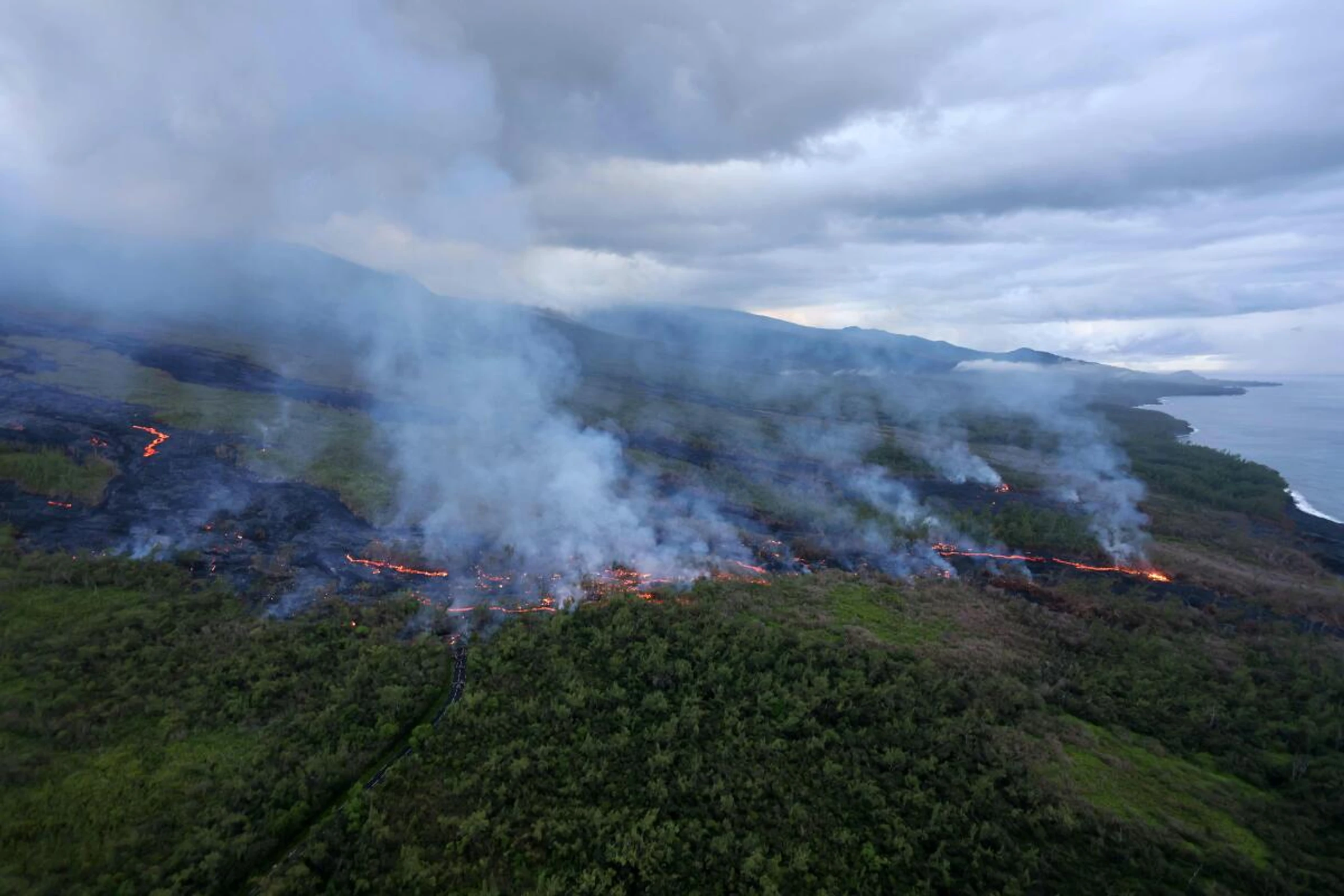 Der Piton de la Fournaise ist einer der aktivsten Vulkane der Welt
