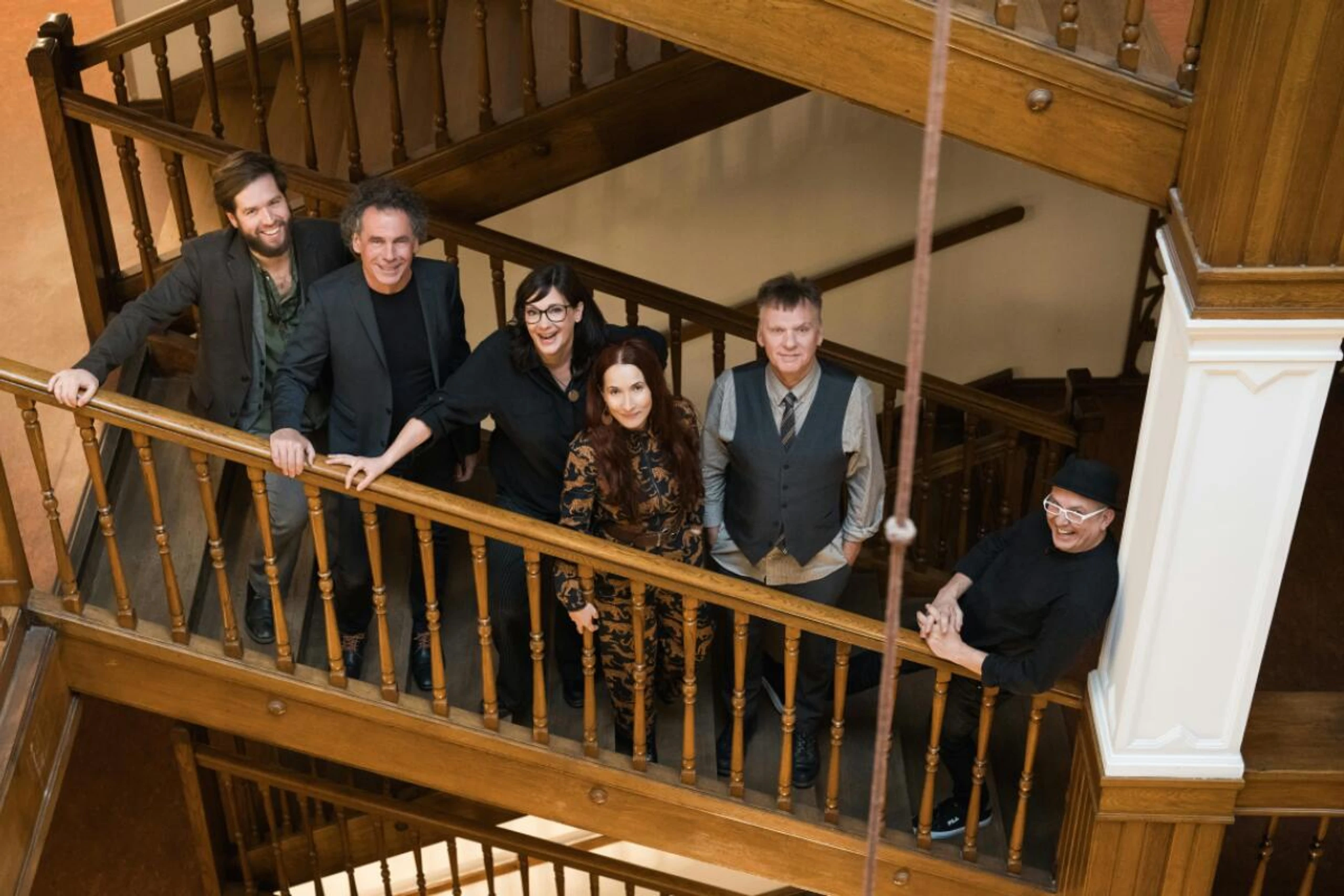 Die Band mit Stefan Schubert (2.v.r.) und Camillo Jenny (ganz l.)