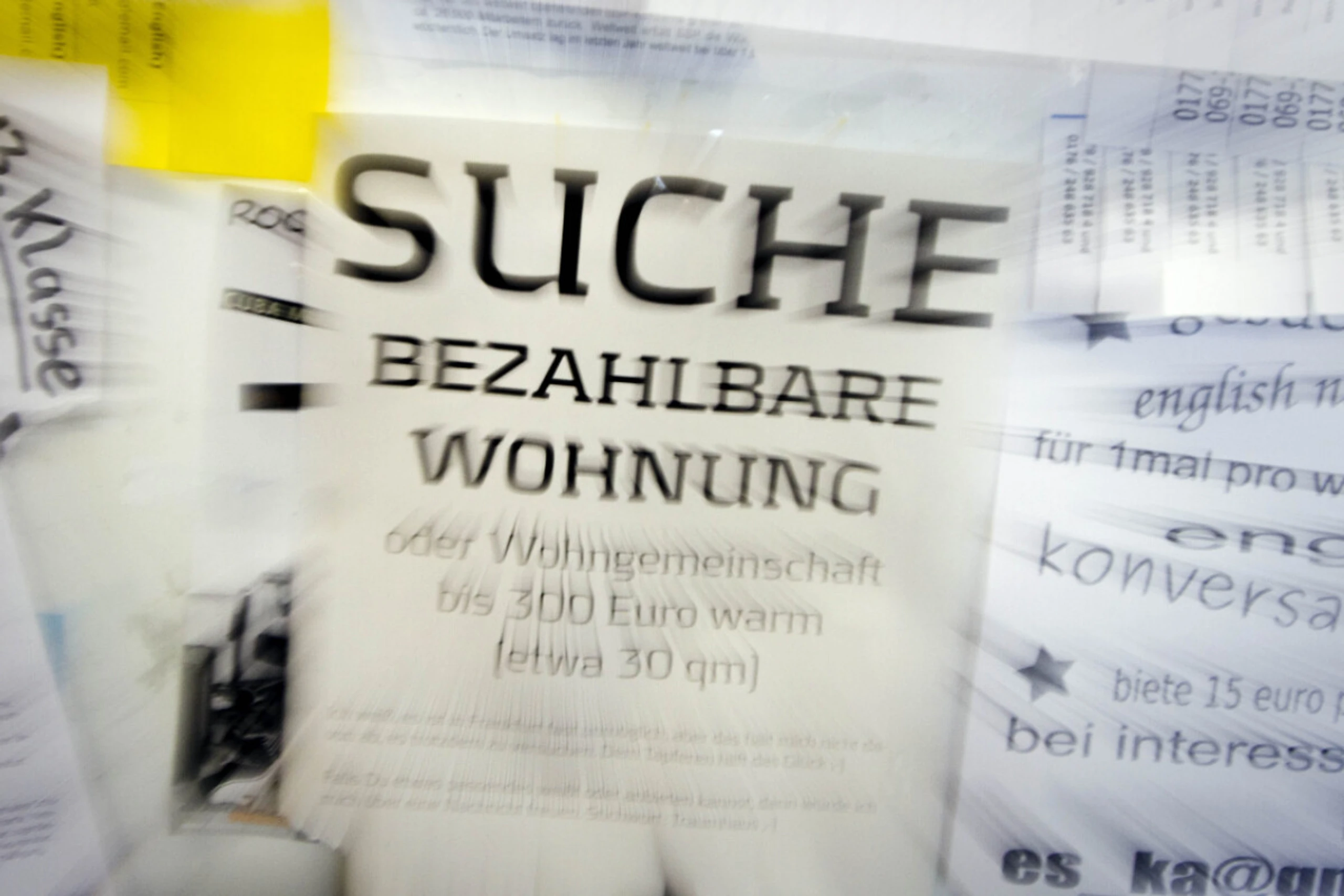 Erschwinglicher Wohnraum dringend gesucht