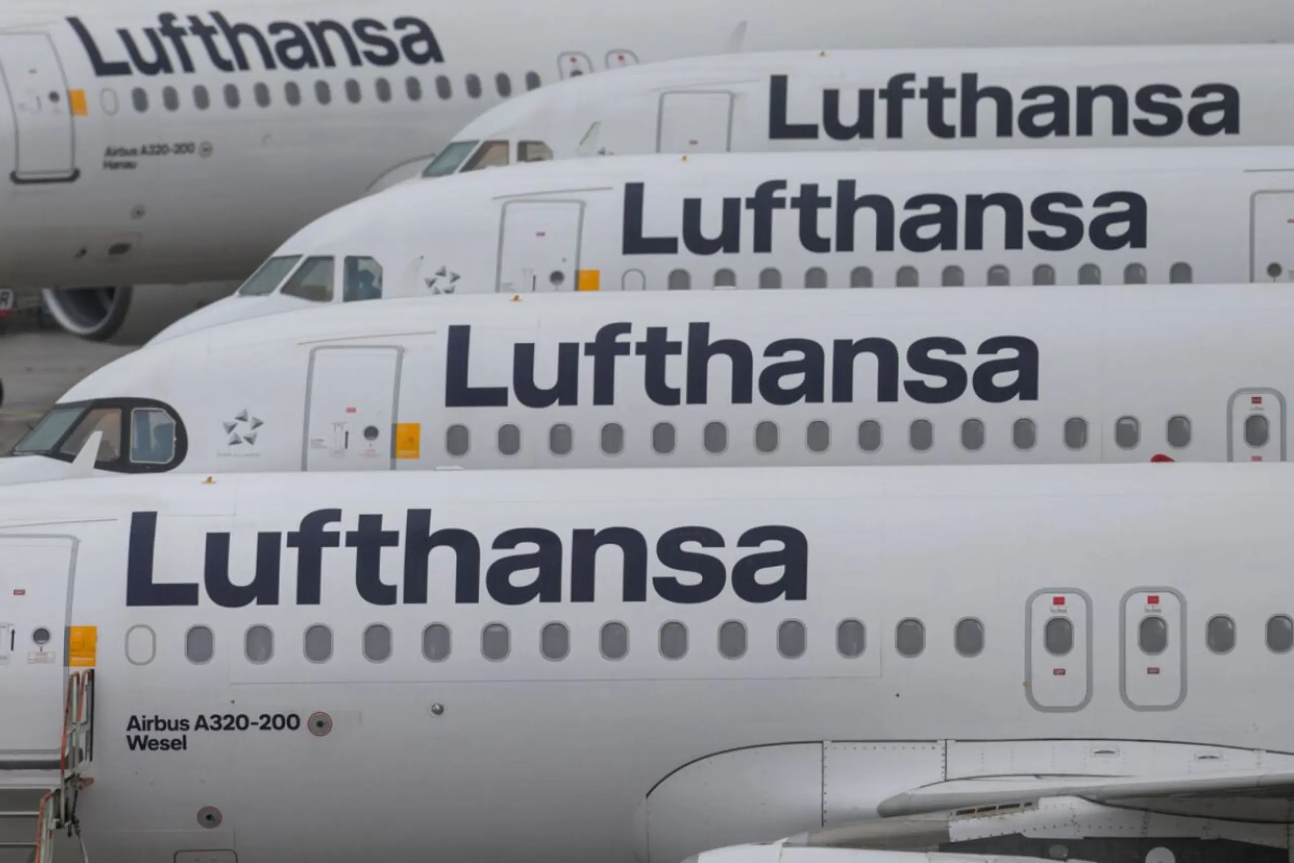 Bei der AUA-Mutter Lufthansa tobt seit voriger Woche ein Arbeitskampf