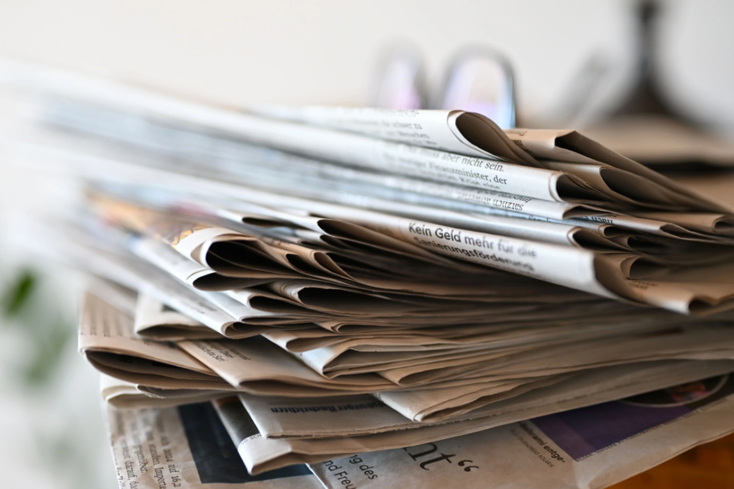 Viele Zeitungen mussten kräftige Werberückgänge einstecken