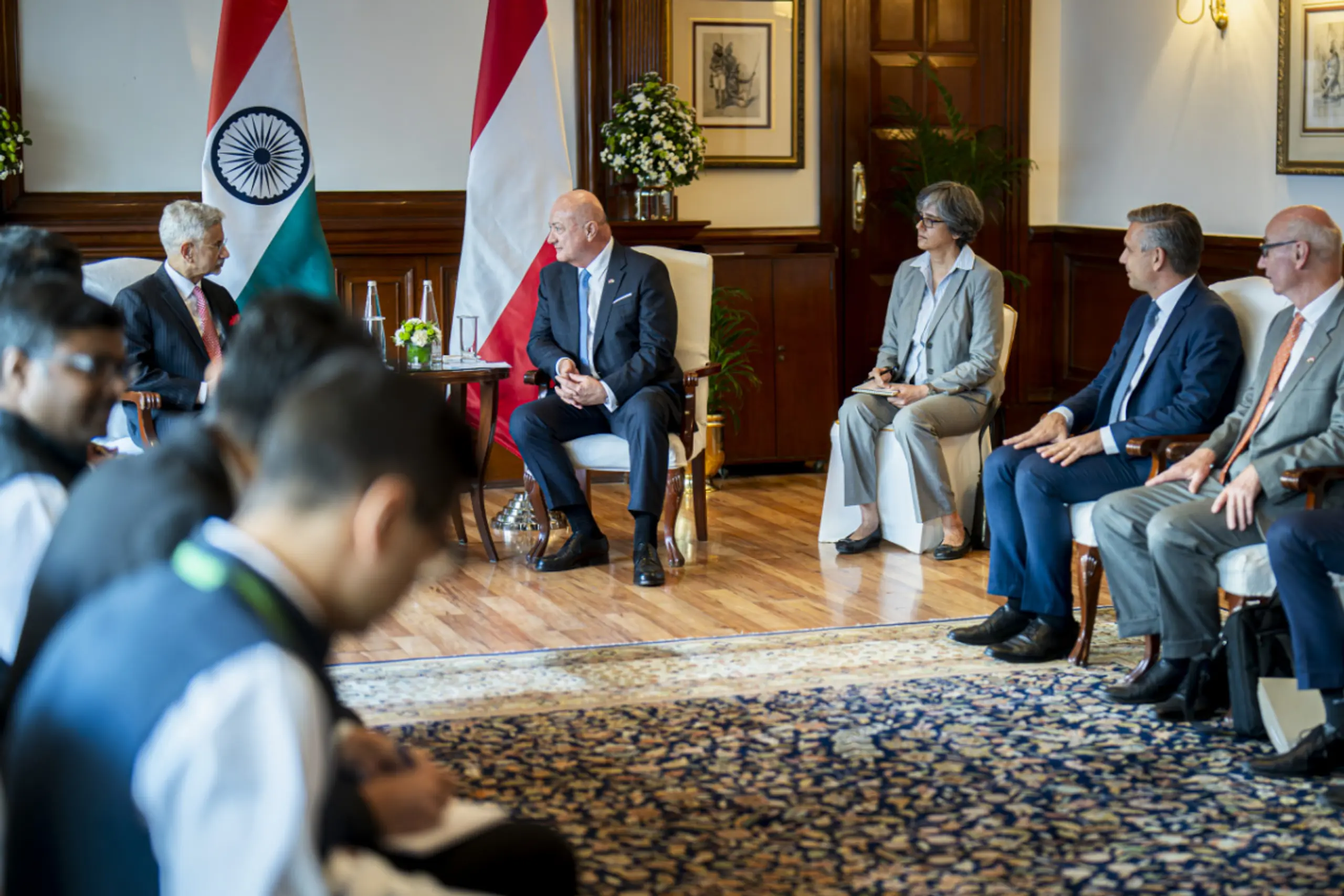 Bundeskanzler Stocker in Indien