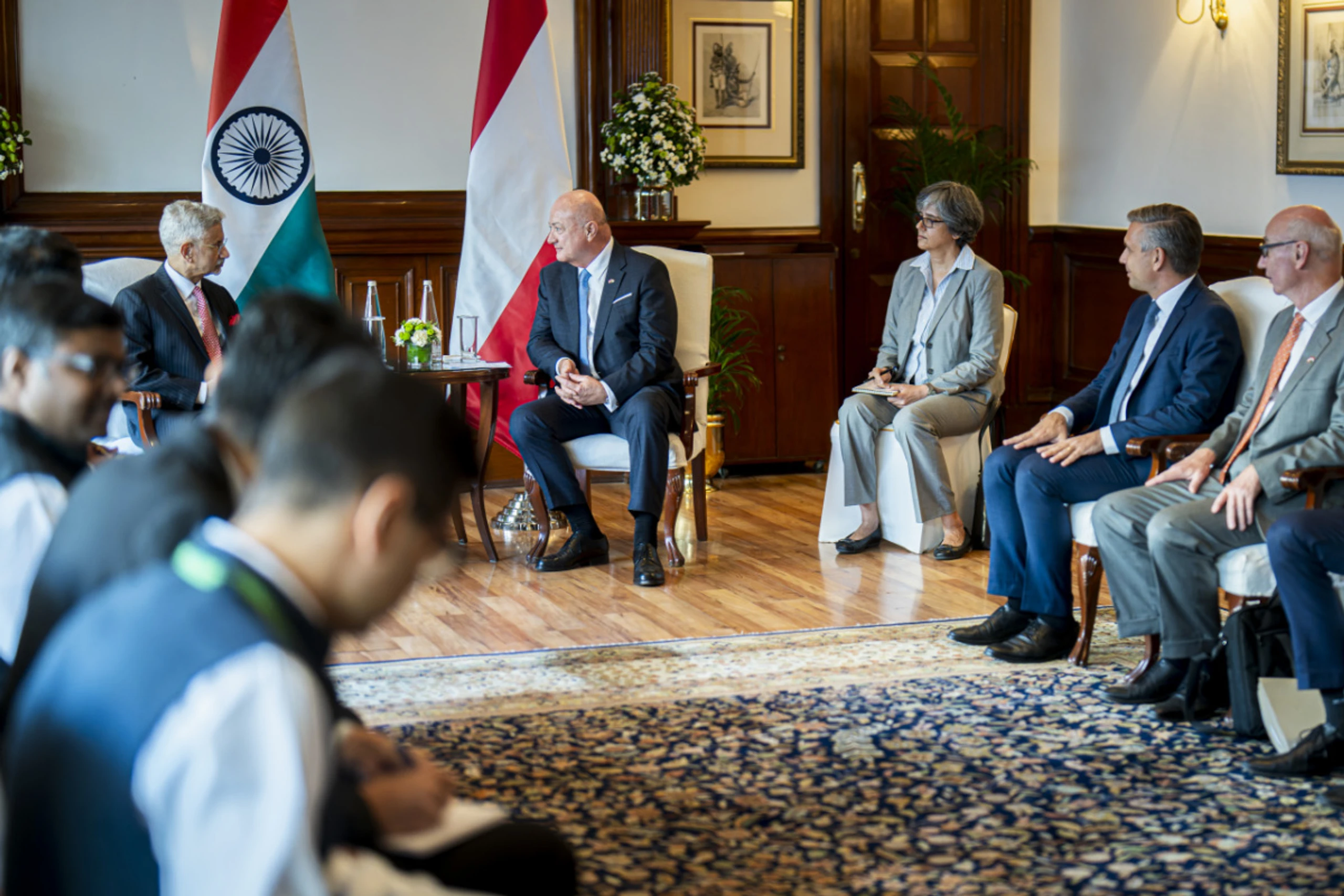 Bundeskanzler Stocker in Indien