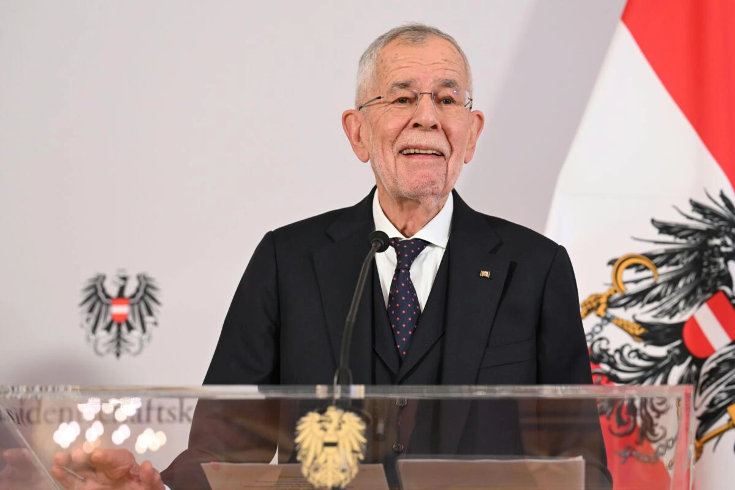 Bundespräsident Van der Bellen genießt das Vertrauen der Österreicher
