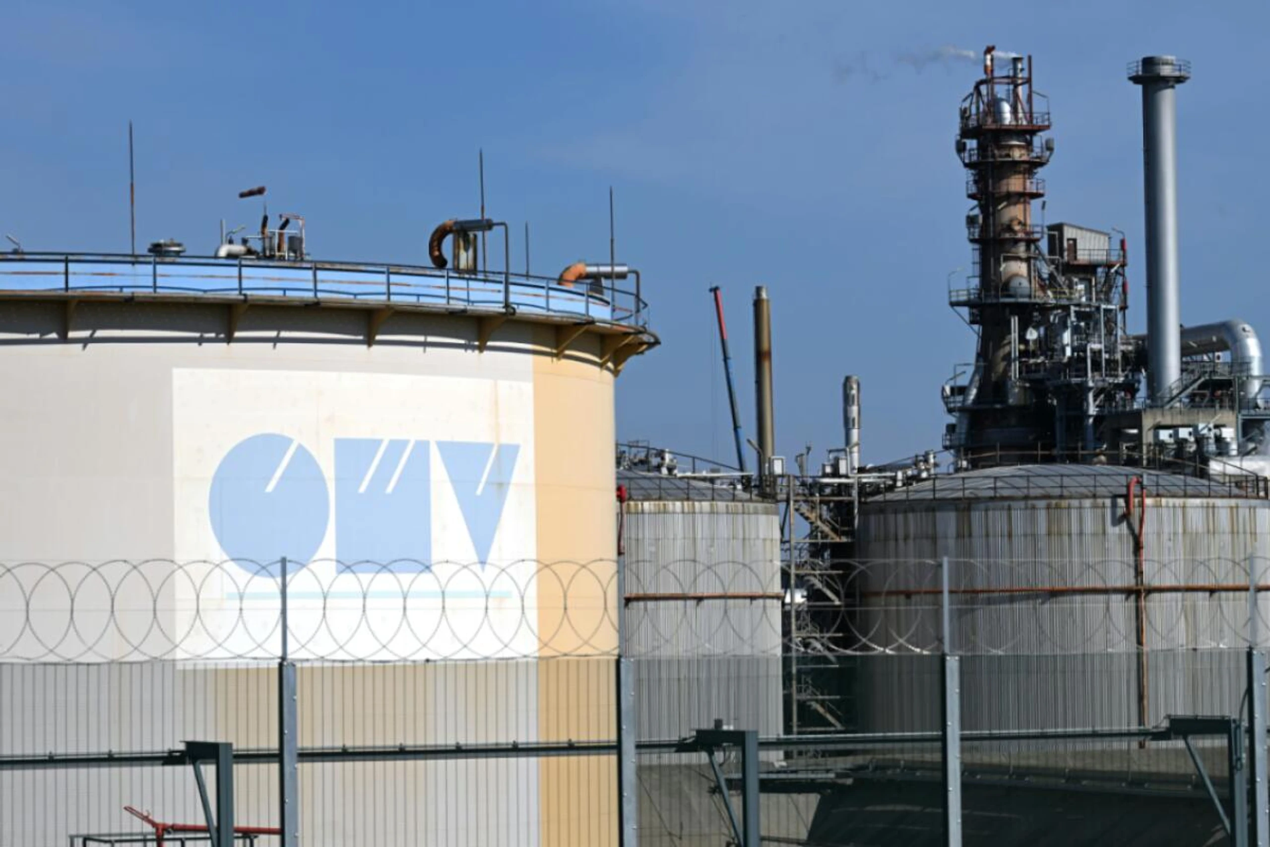 Im Bild: Die OMV-Raffinerie Schwechat