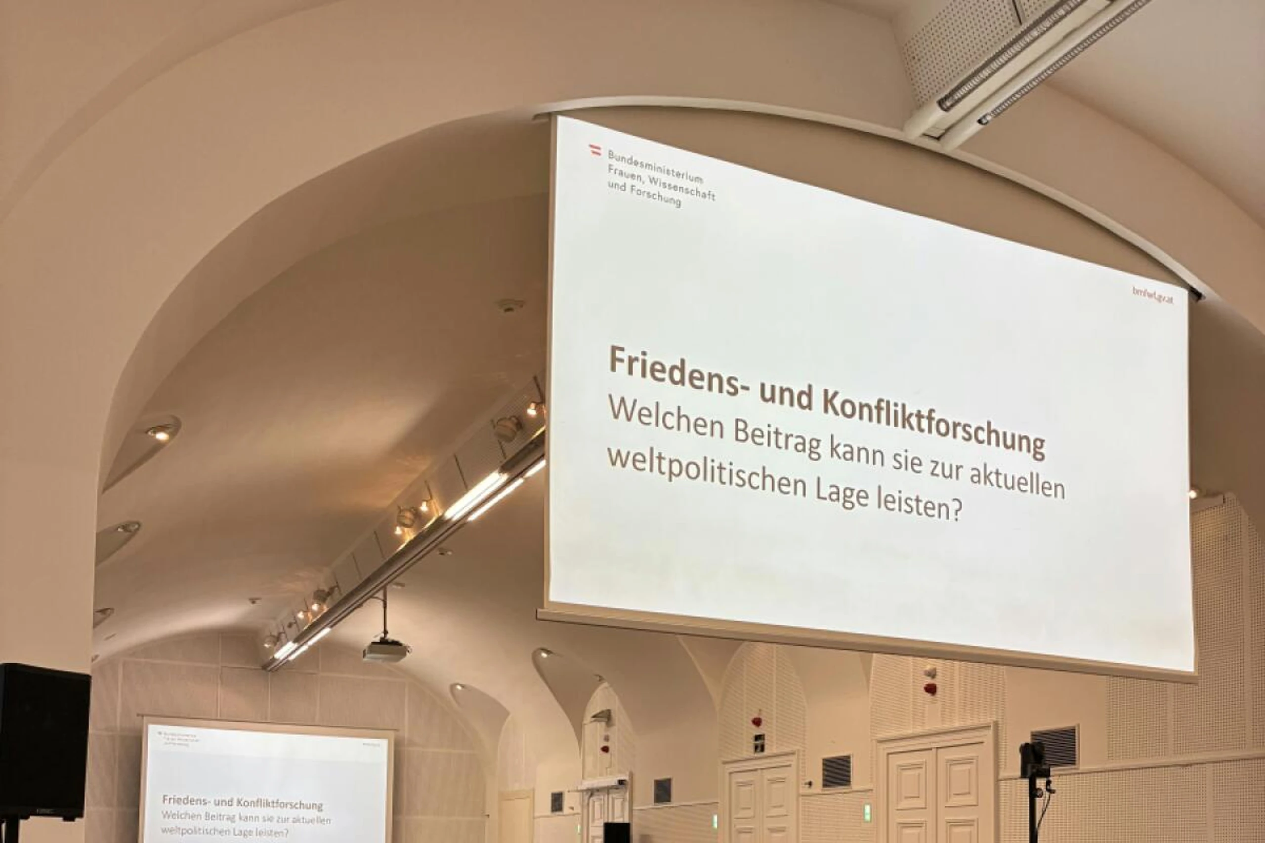 Bei einem "Science Talk" wurden auch aktuelle Konfliktherde beleuchtet