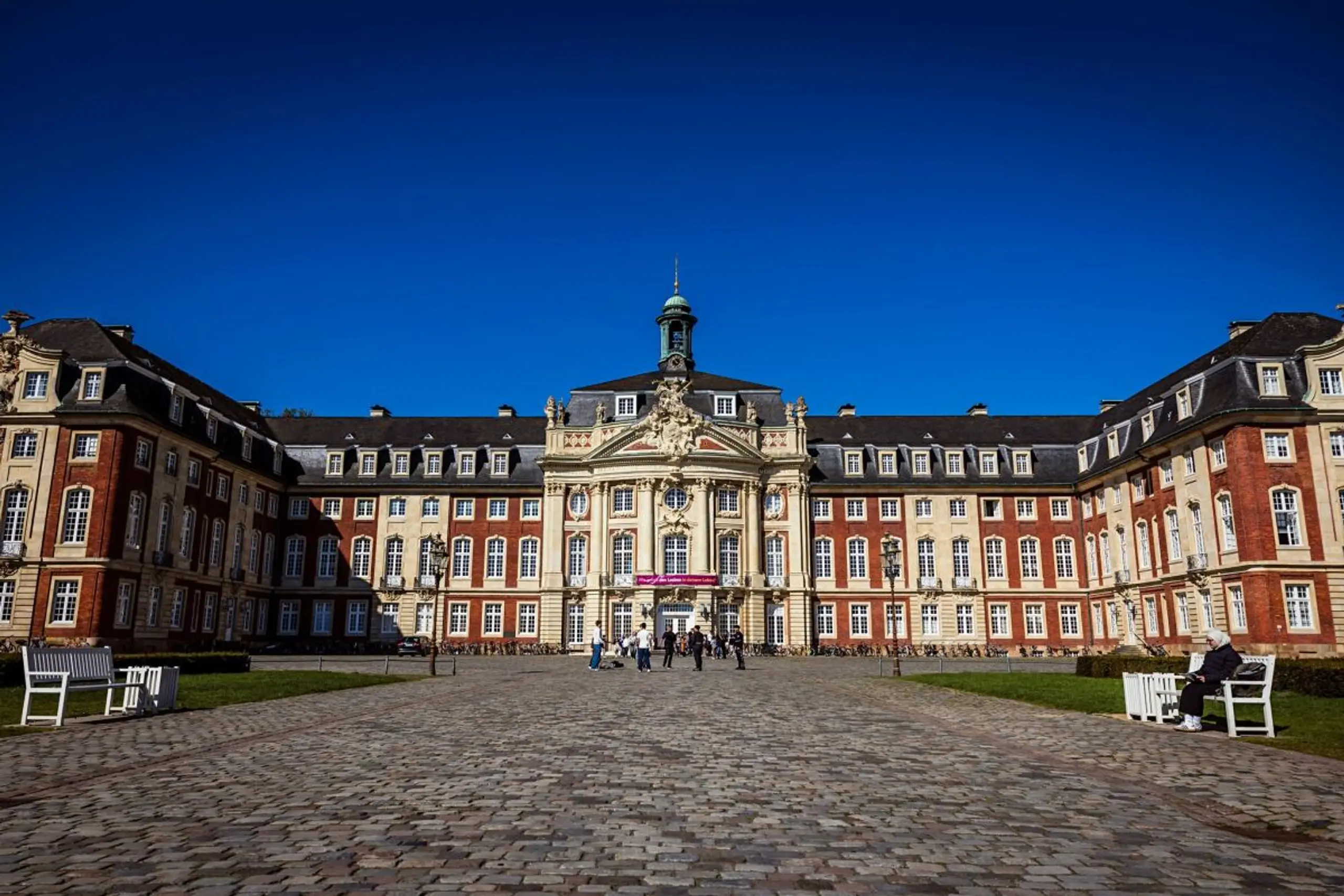 Blick auf das Schloss zu Münster