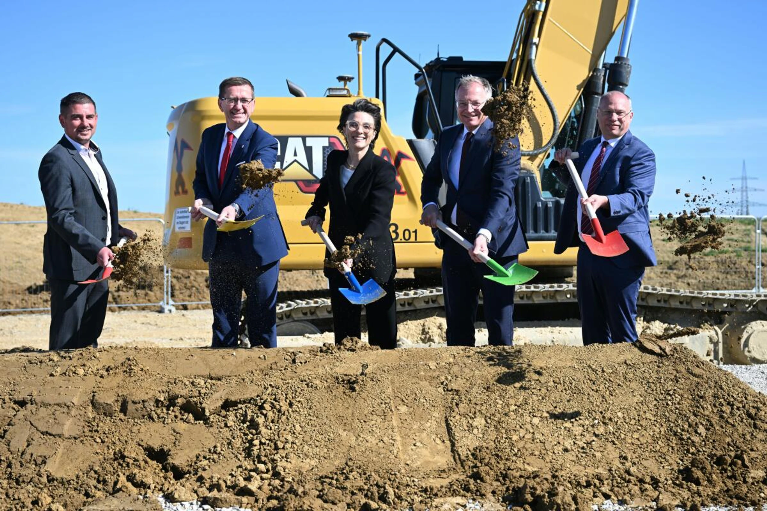 Der Spatenstich ist erfolgt