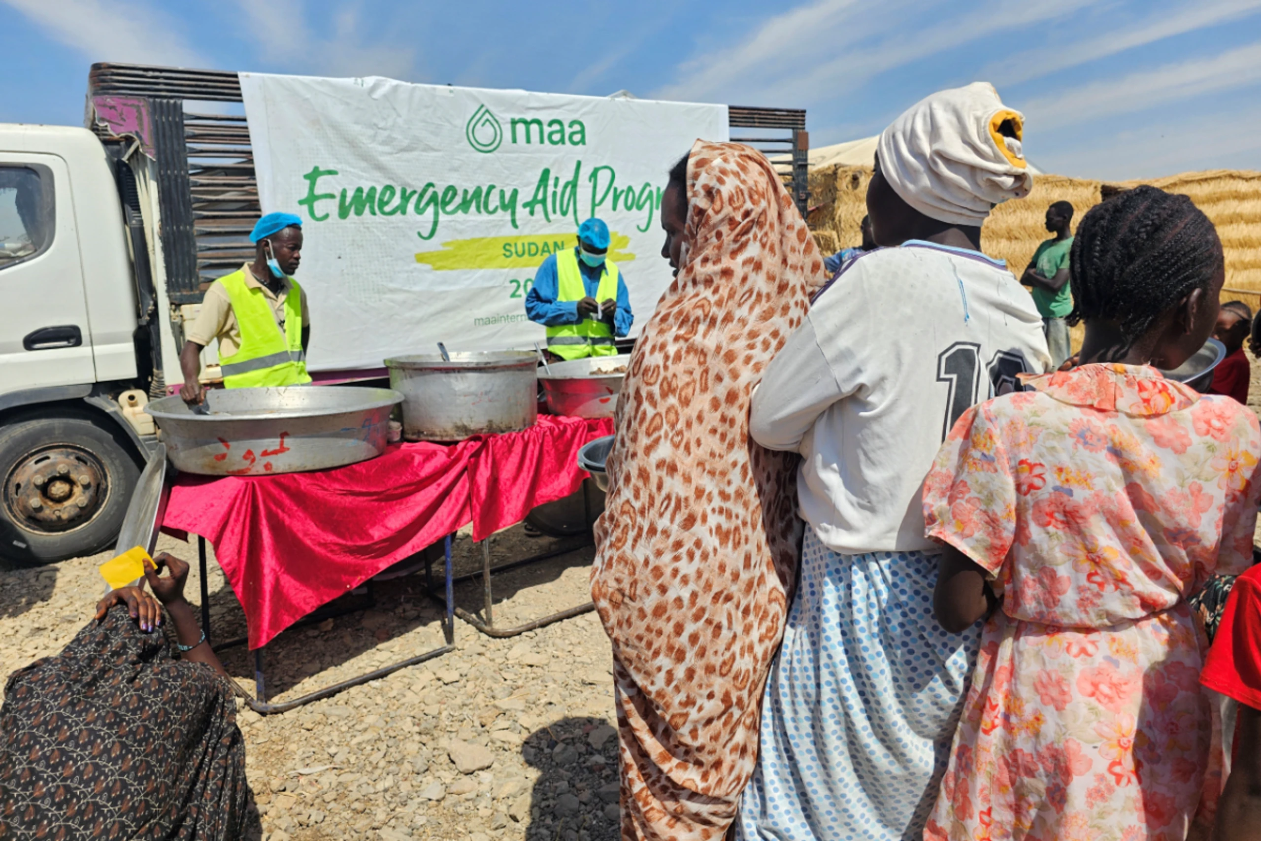 Der Sudan ist eines der Länder, das massiv von Hunger betroffen ist