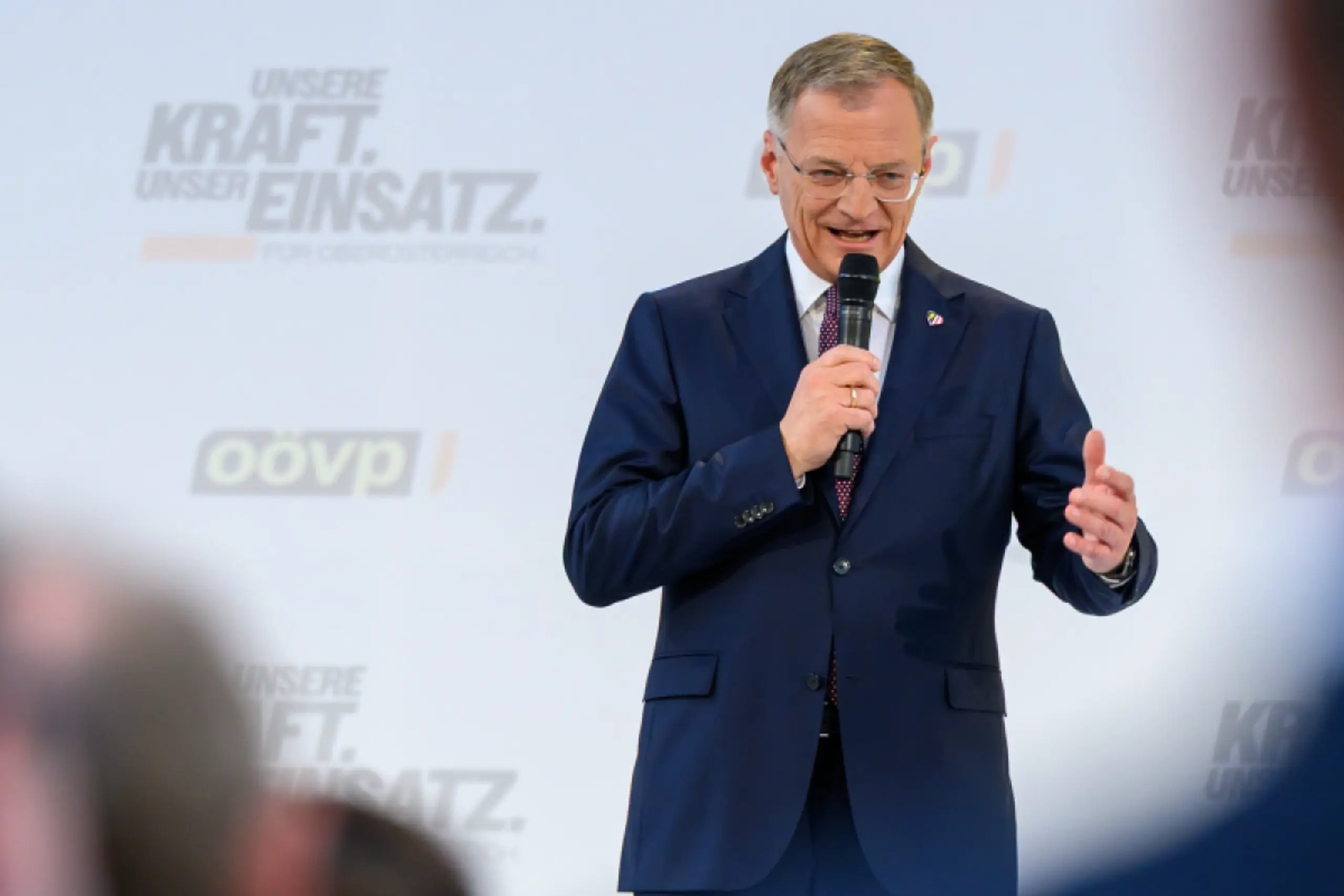 Stelzer auf dem 42. ordentlichen Landesparteitag der ÖVP in Linz