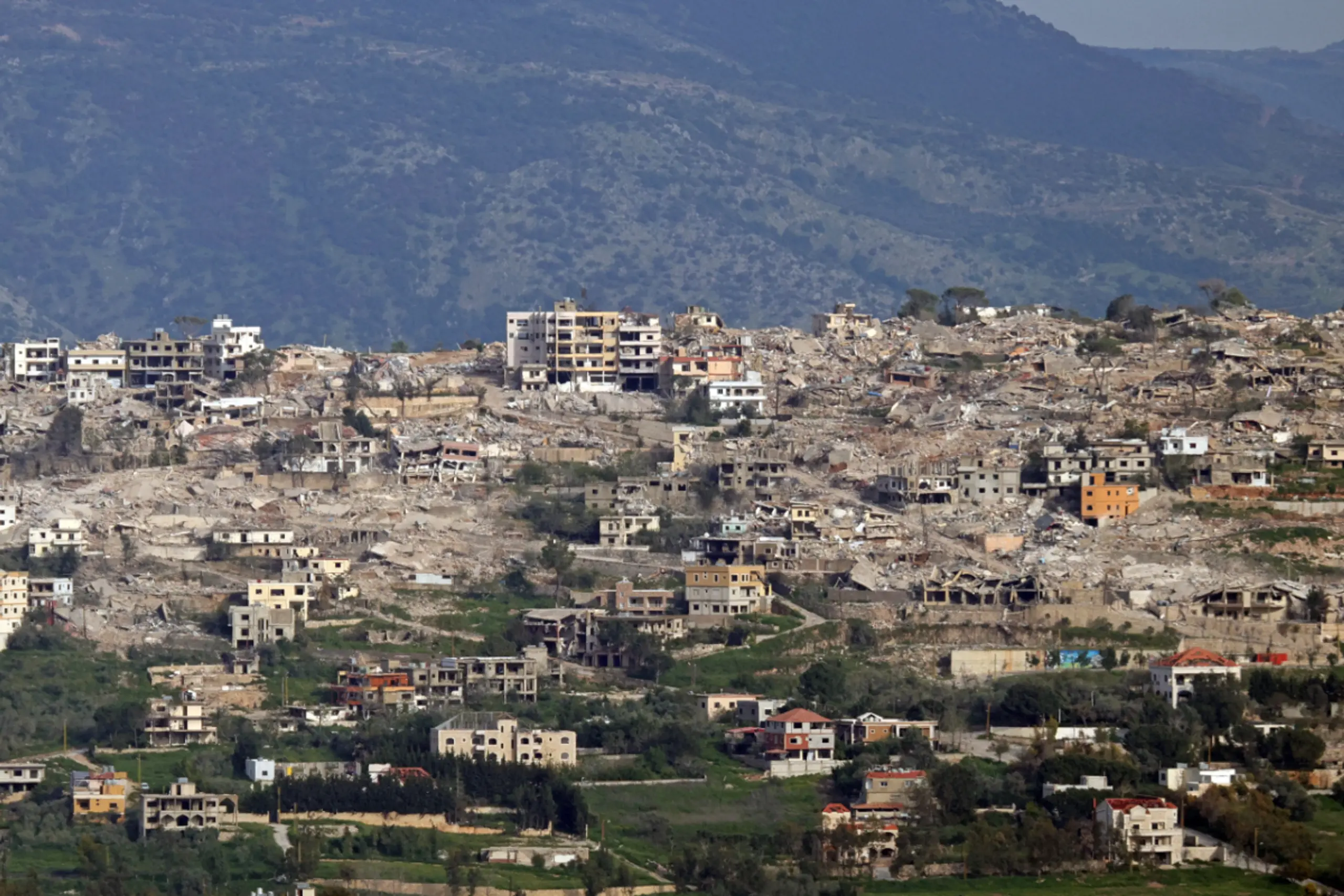 Kriegsschäden im südlichen Libanon