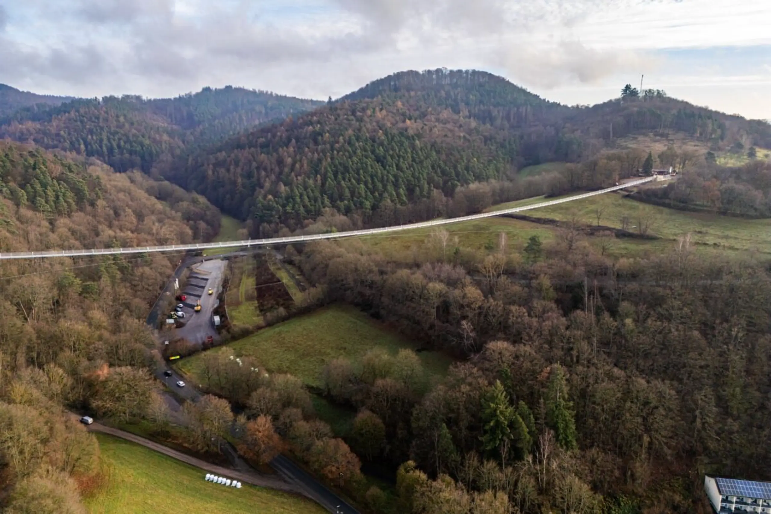 ++ ARCHIVBILD ++ Der 617 Meter lange Highwalk in Rotenburg ist die Nummer zwei