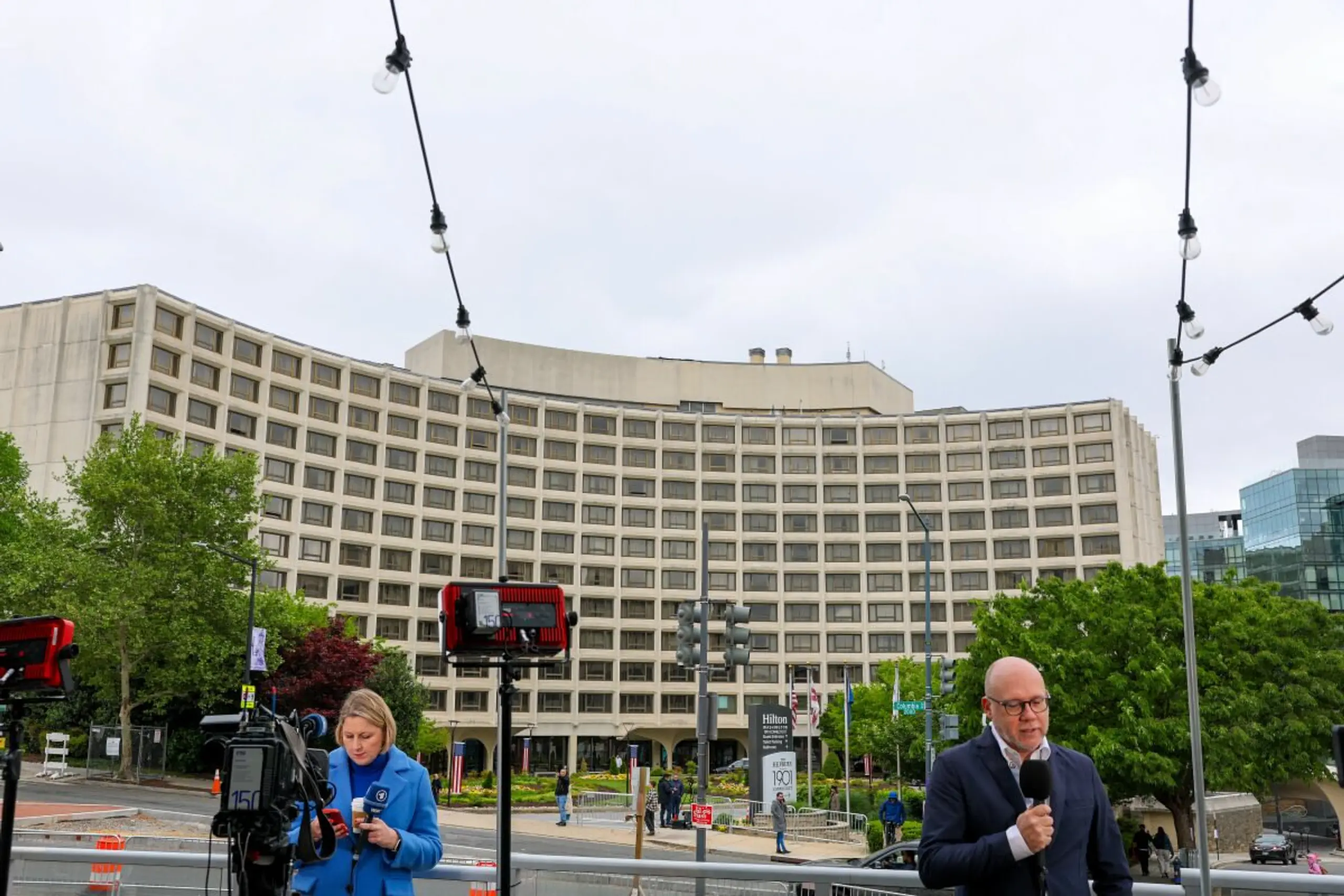 Angriff am Rande eines Gala-Dinners im Washington Hilton Hotel