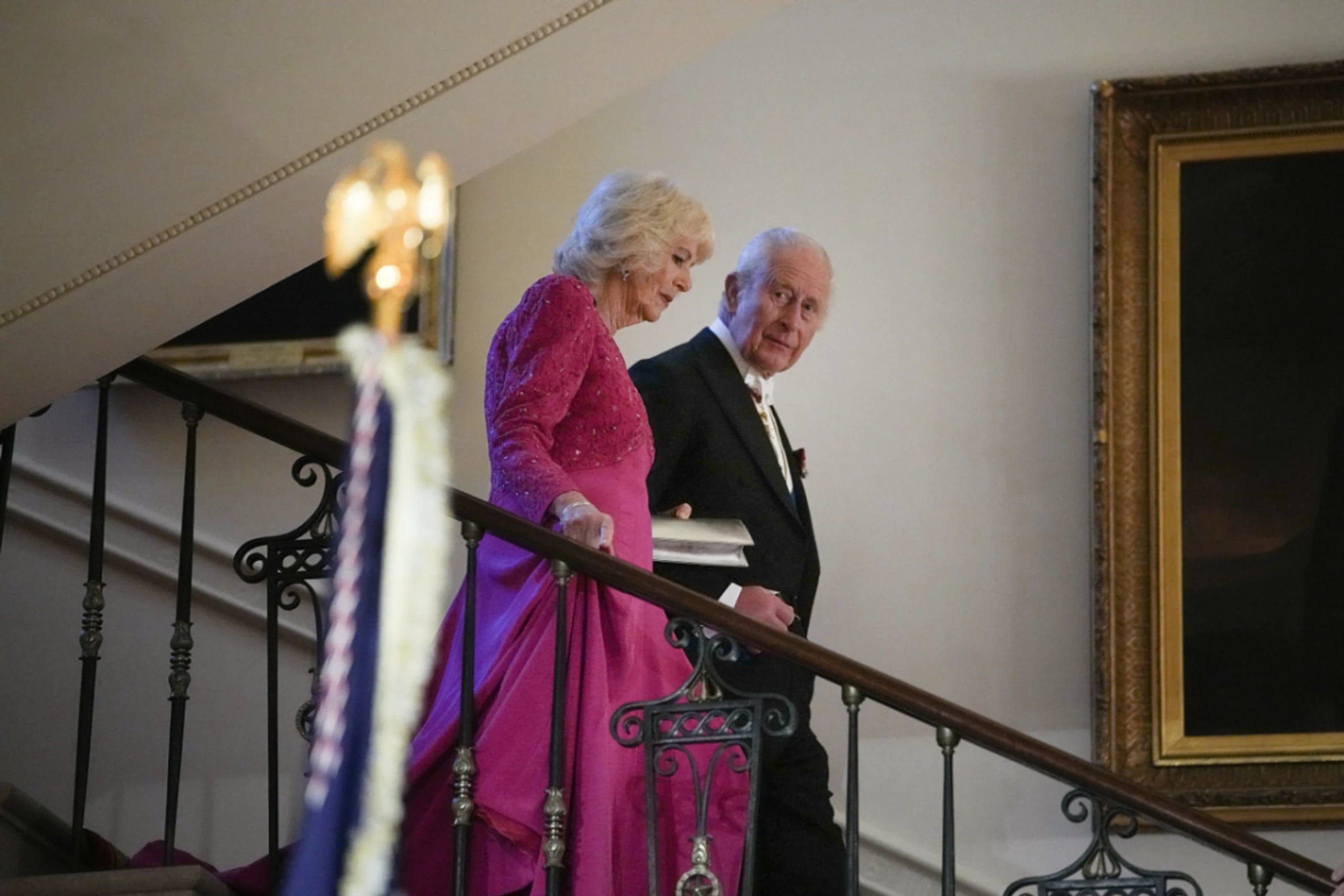 Charles und Camilla weilen seit Montag in den USA