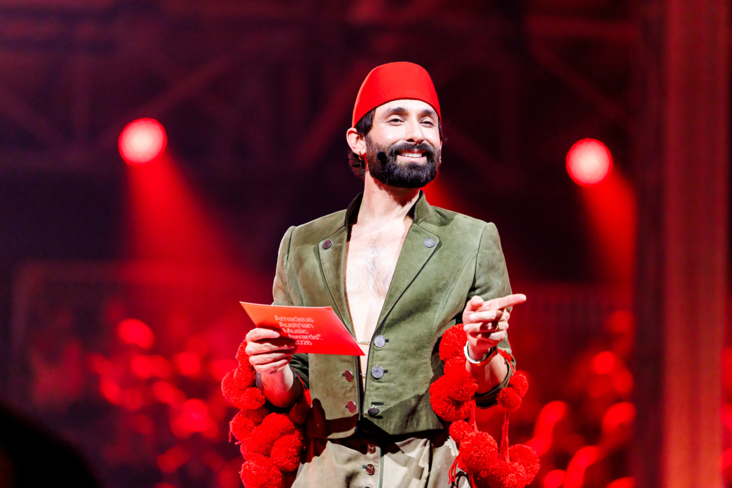 Neuwirth bei den Amadeus Awards 2026 in Wien