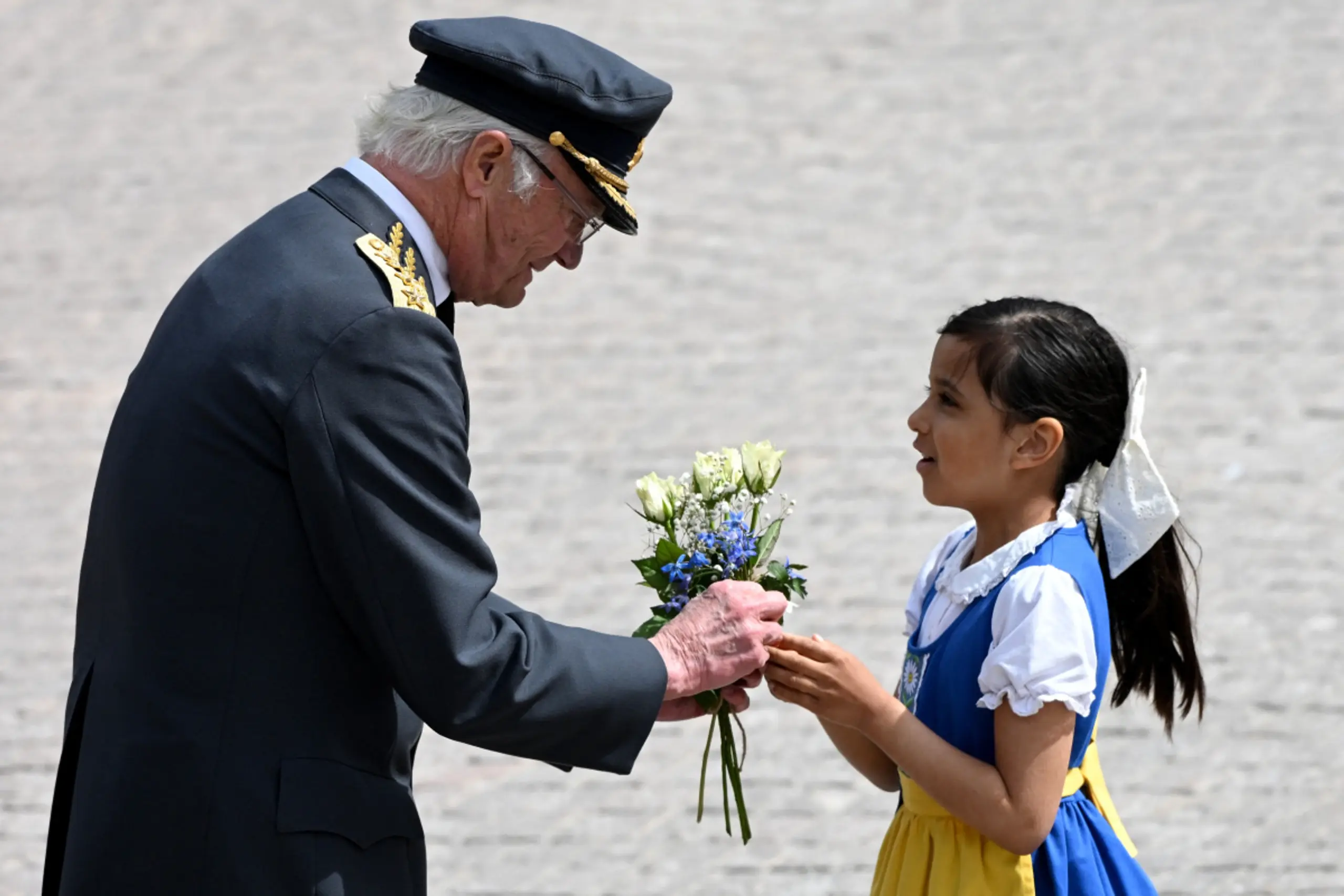 Blümchen für das Geburtstagskind