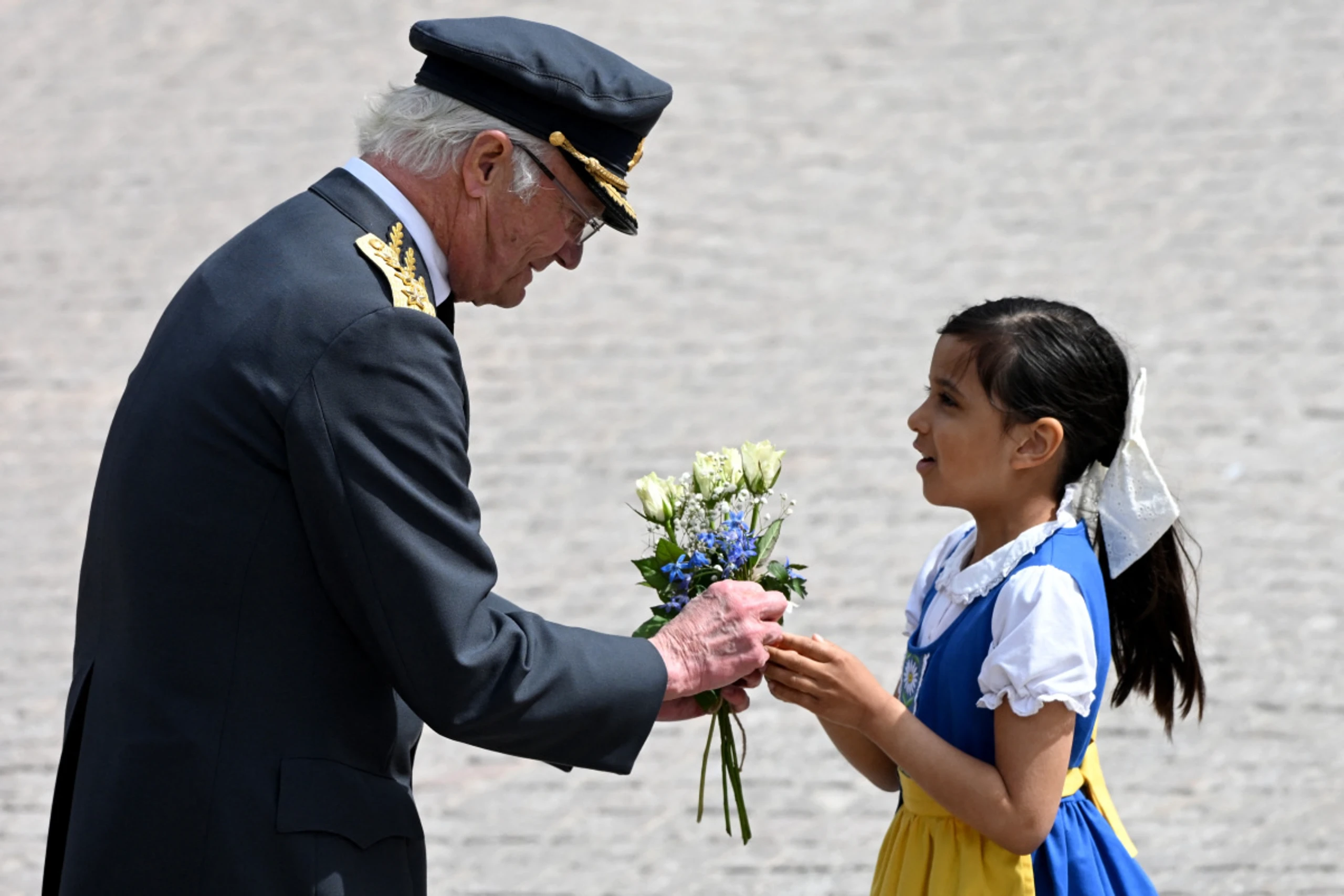 Blümchen für das Geburtstagskind